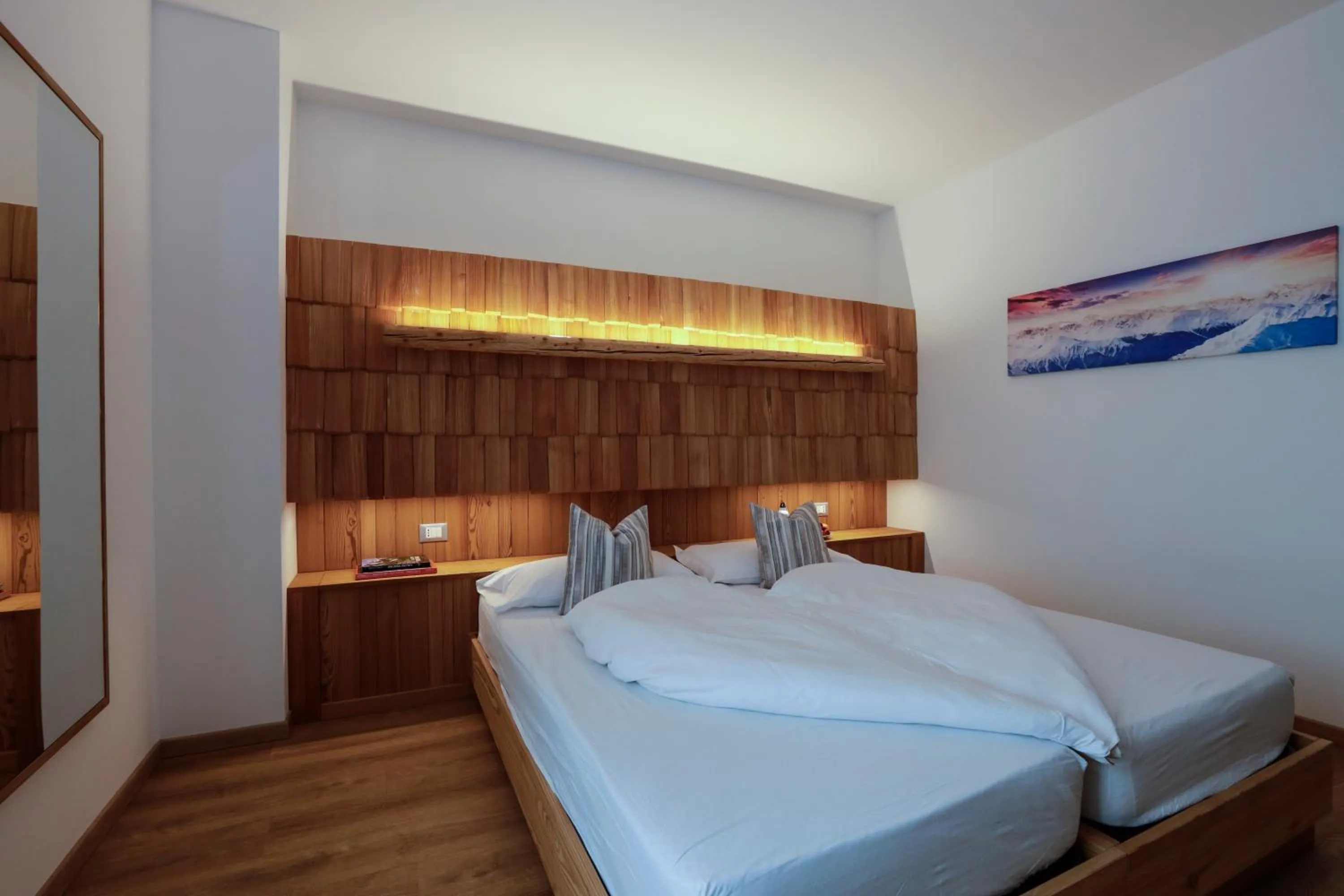 Bed in Garnì & Wellness Anderle