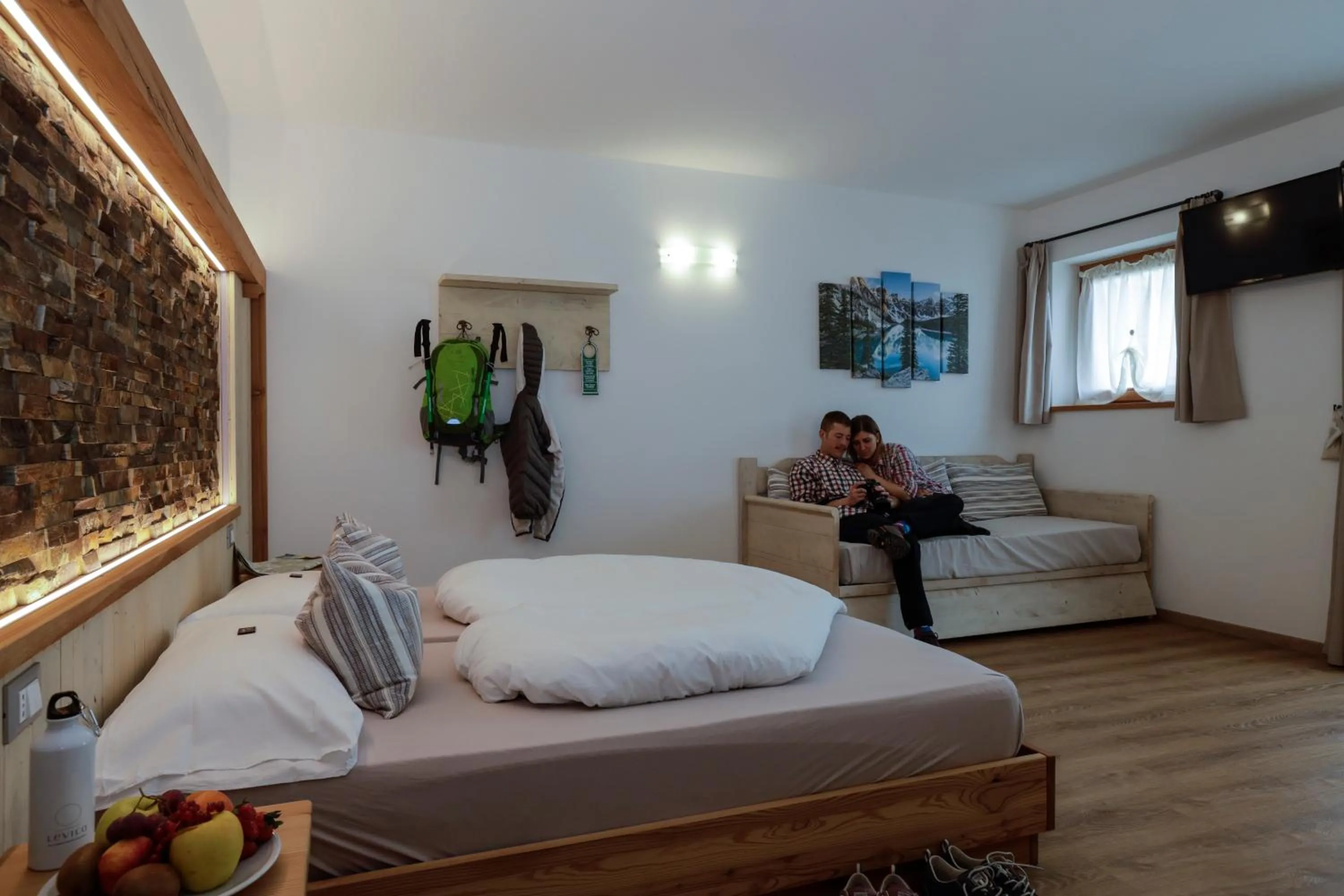 Bed in Garnì & Wellness Anderle