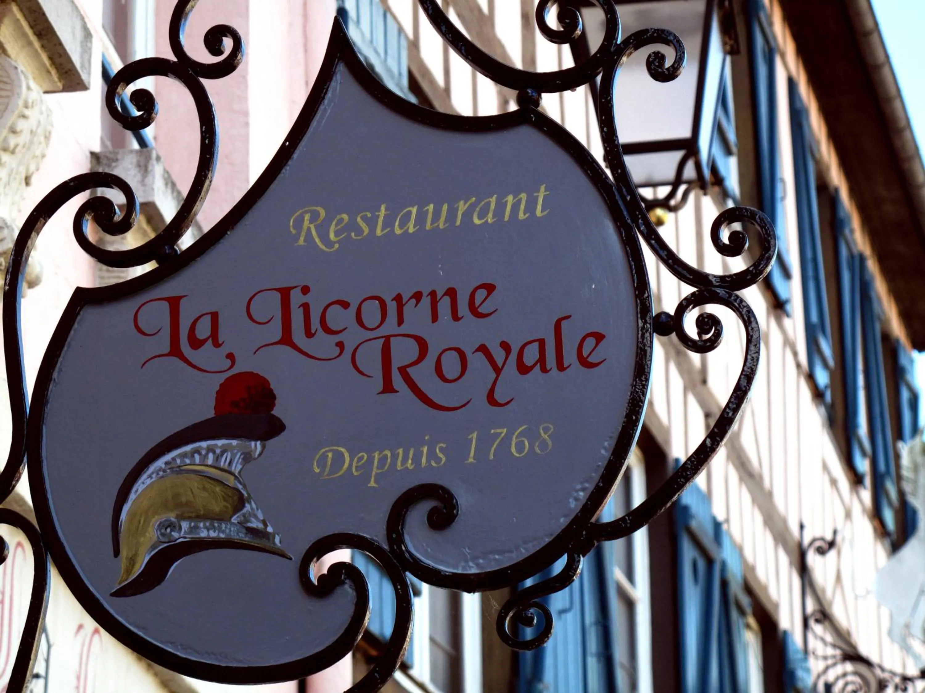Restaurant/places to eat in Hôtel La Licorne & Spa