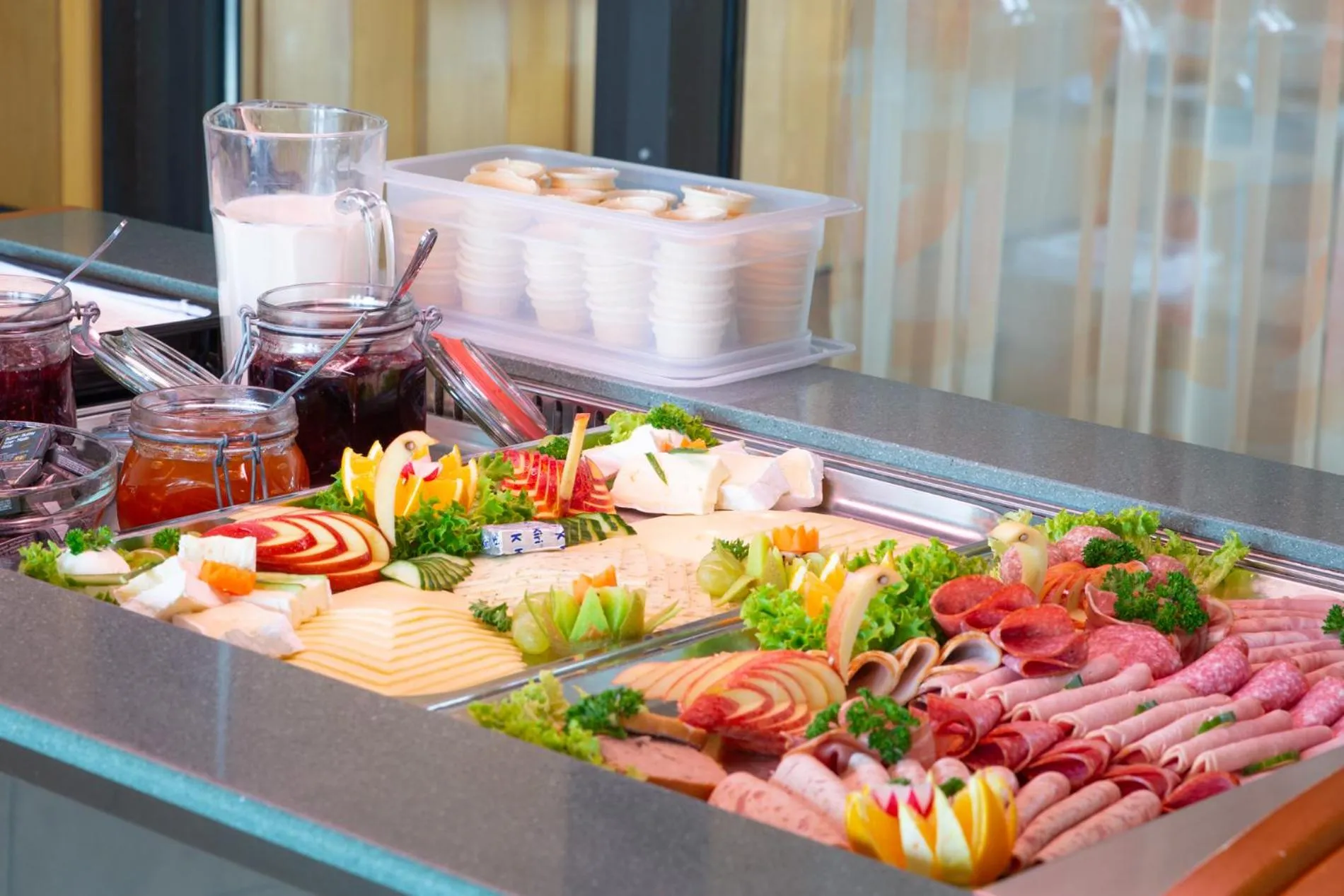 Breakfast in Das Gästehaus Puschendorf