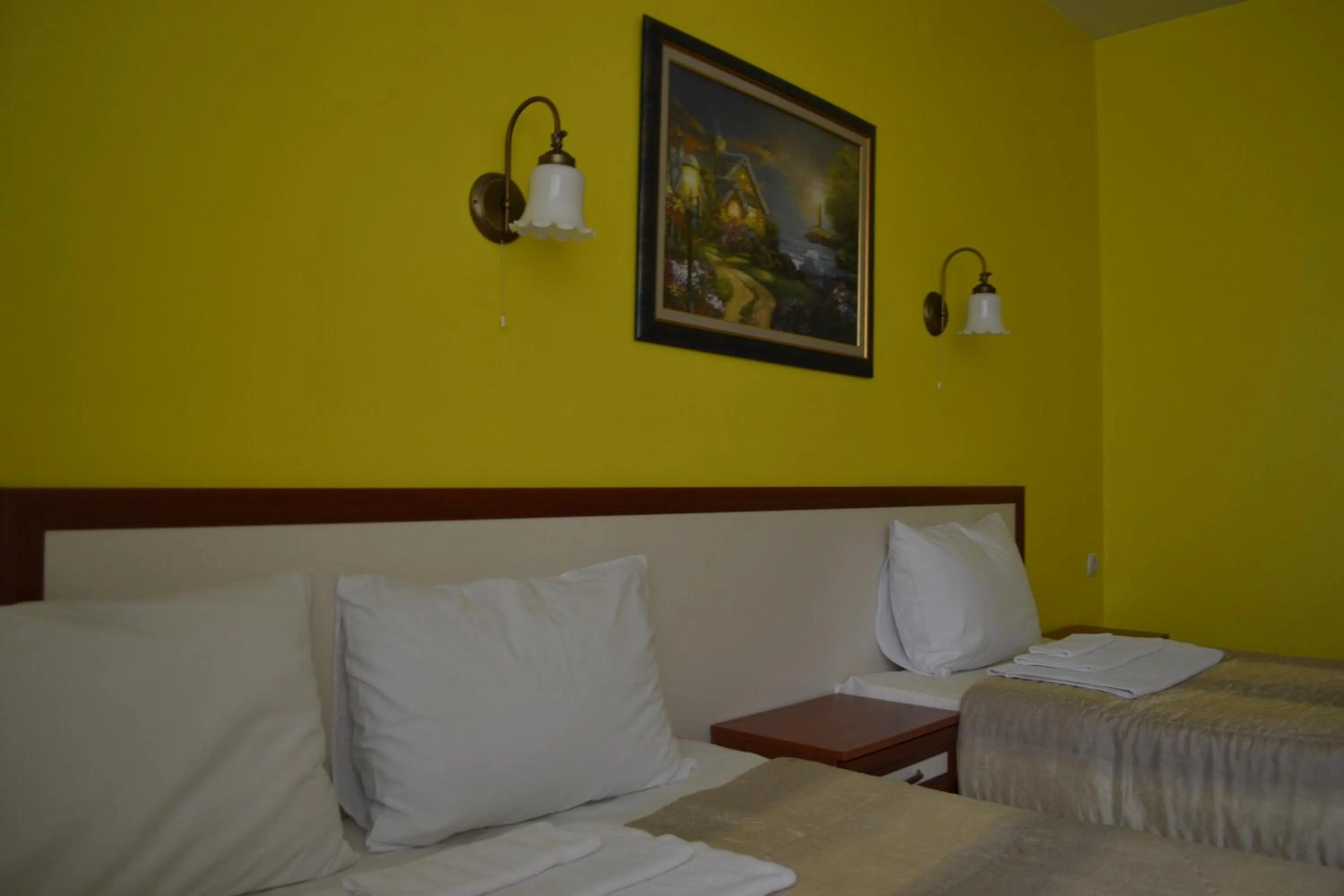 Photo of the whole room, Bed in Hotel Perla