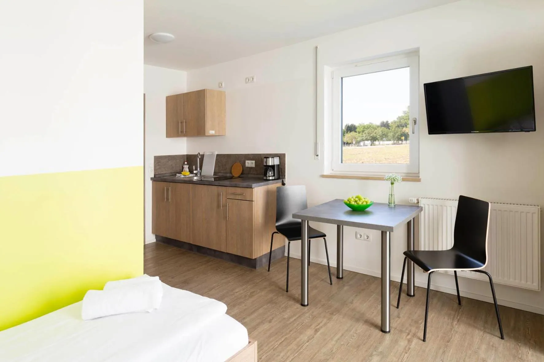 Bed in Green Guest House