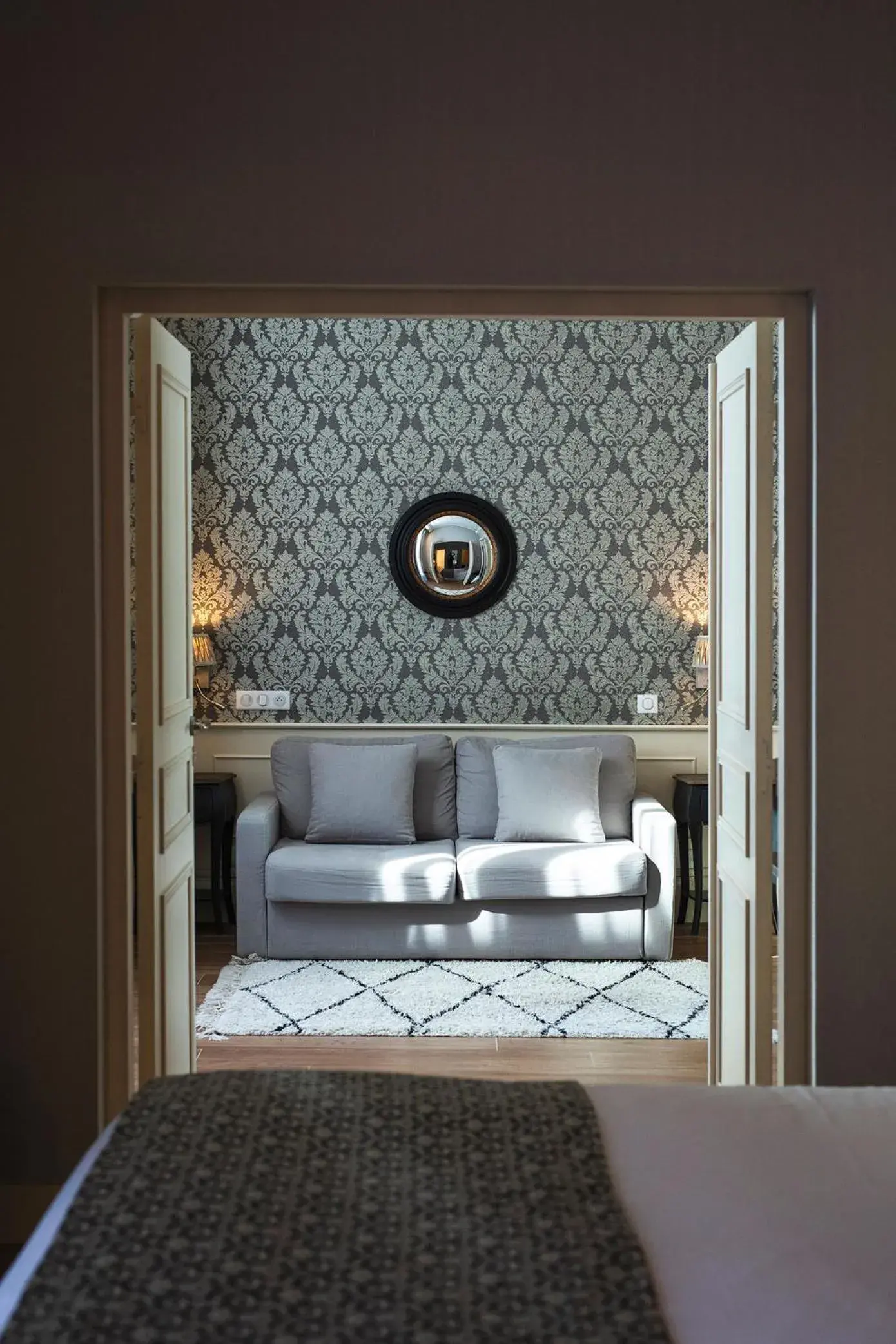 Bed in Hotel & Spa Le Grand Monarque, BW Premier Collection Bed in Hotel & Spa Le Grand Monarque, BW Premier Collection