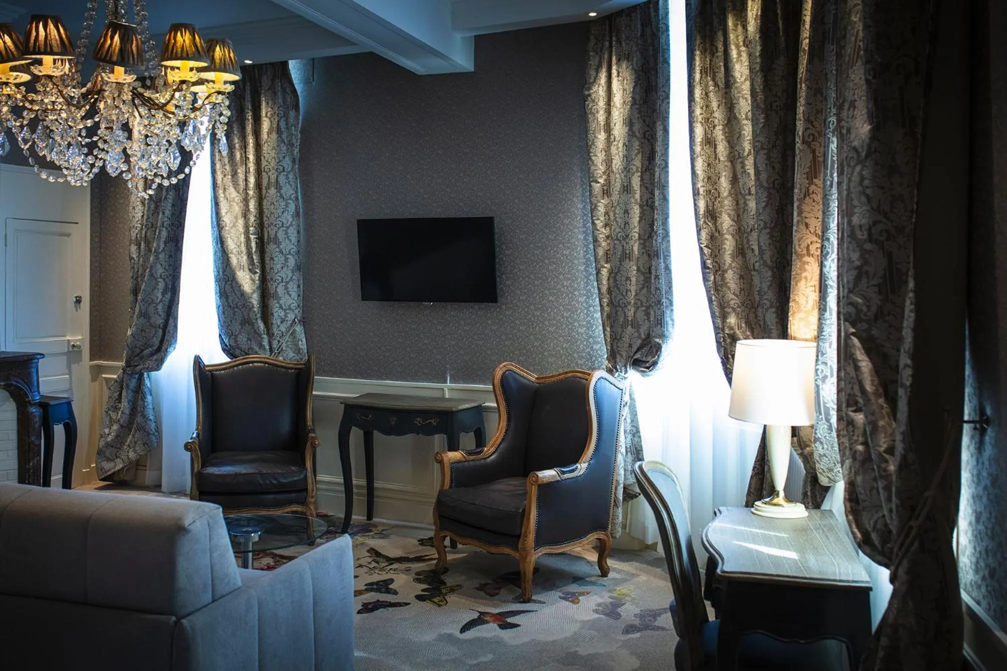 Living room in Hotel & Spa Le Grand Monarque, BW Premier Collection