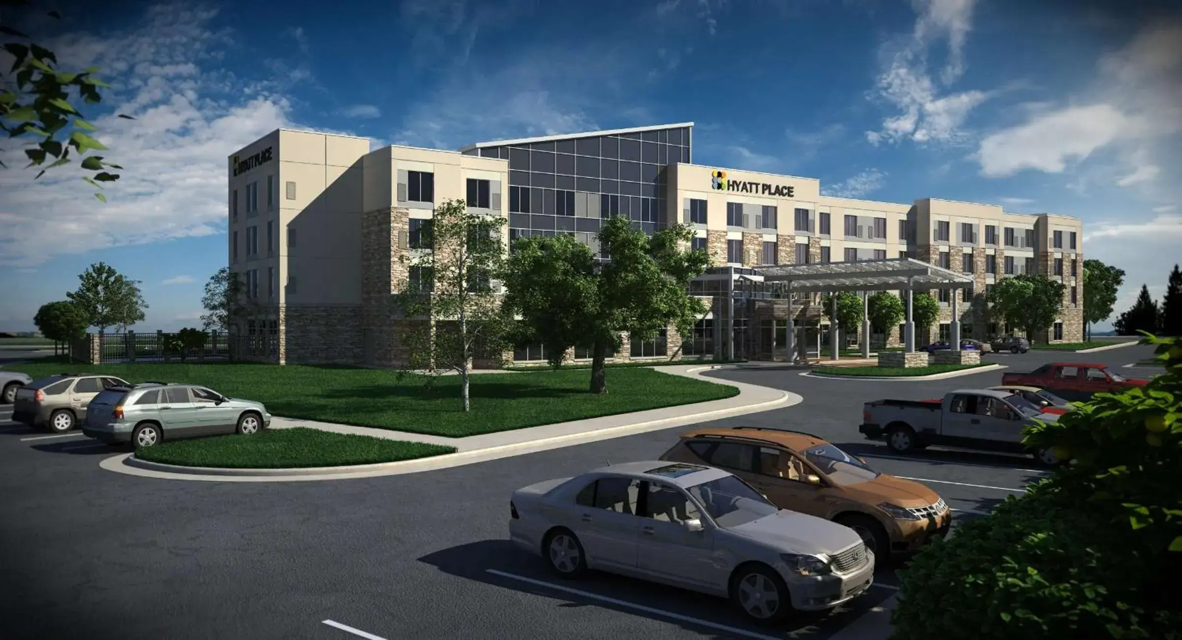 Property building in Hyatt Place Austin Airport Property building in Hyatt Place Austin Airport