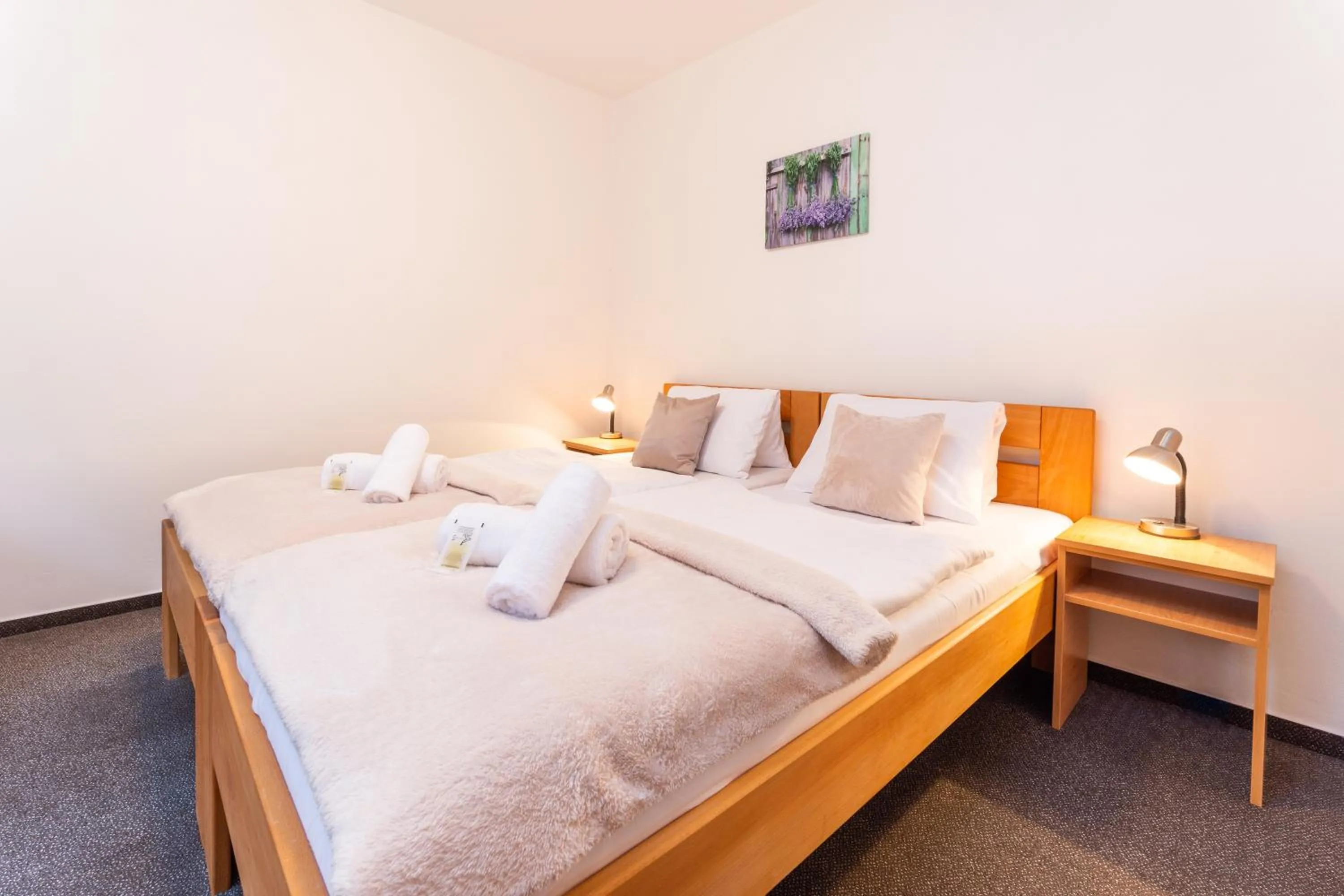 Bed in Hotel&Wellness Knížecí rybník