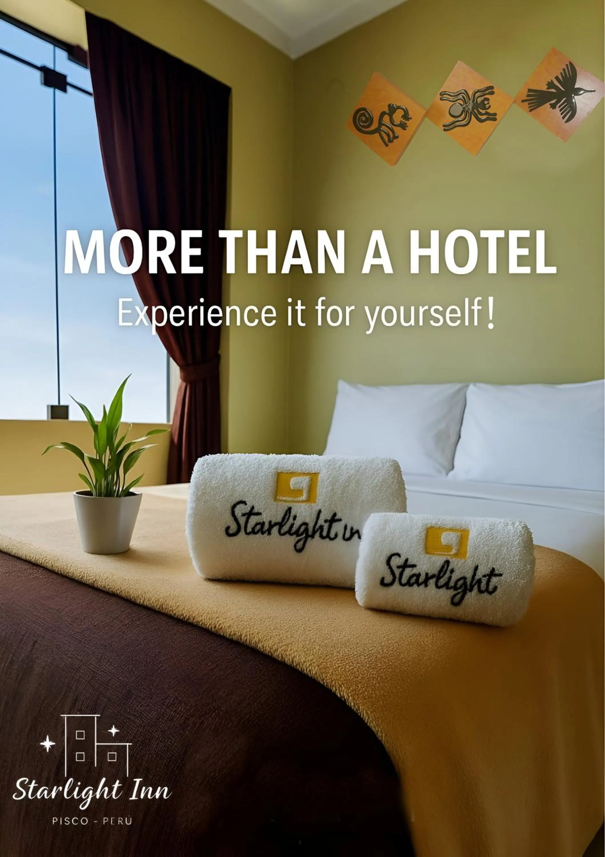 Bedroom, Bed in Starlight Inn