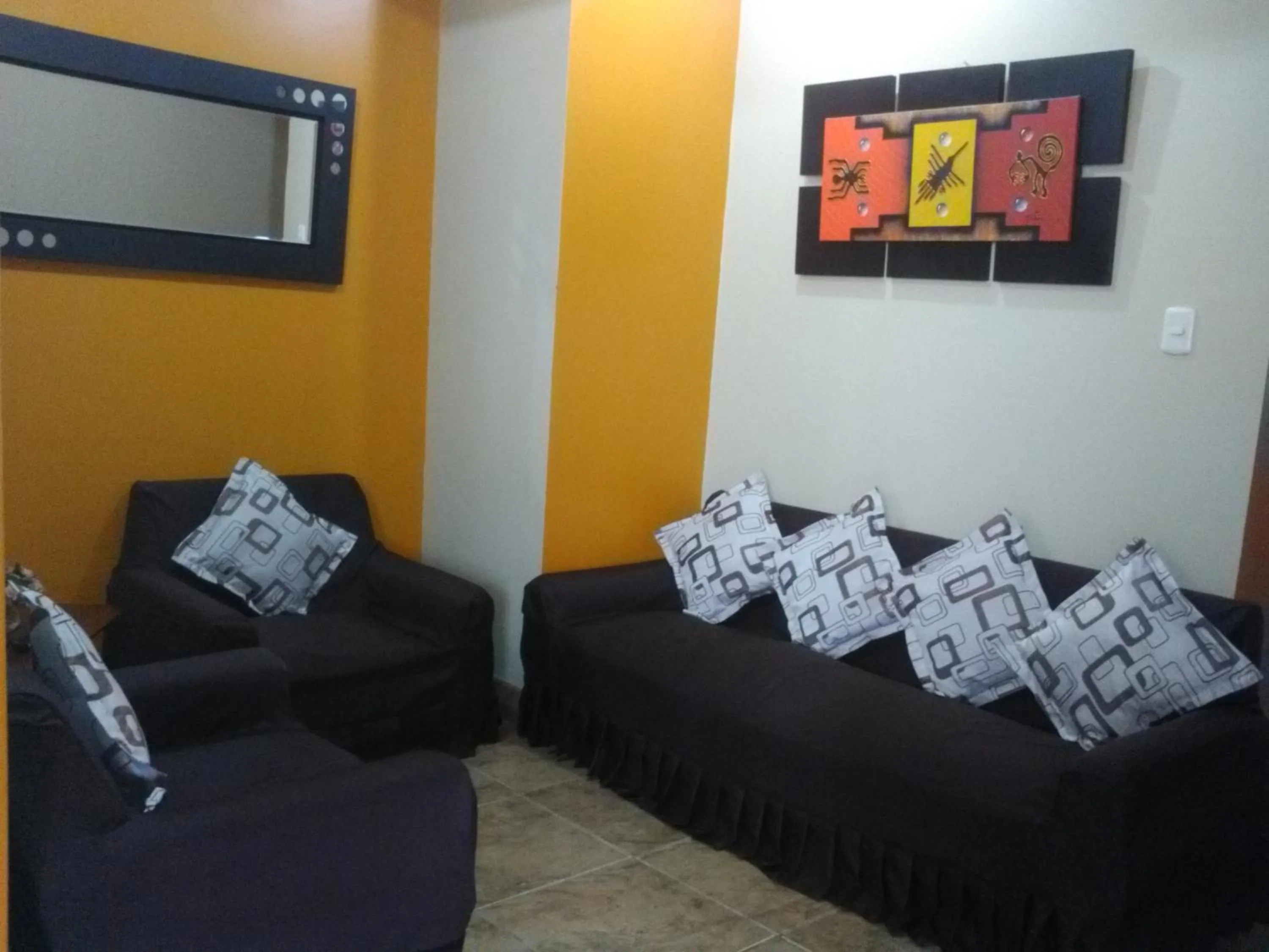 Living room in Starlight Inn