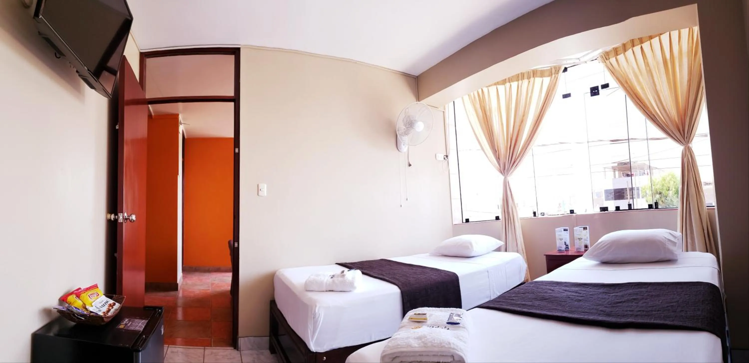 Bed in Starlight Inn