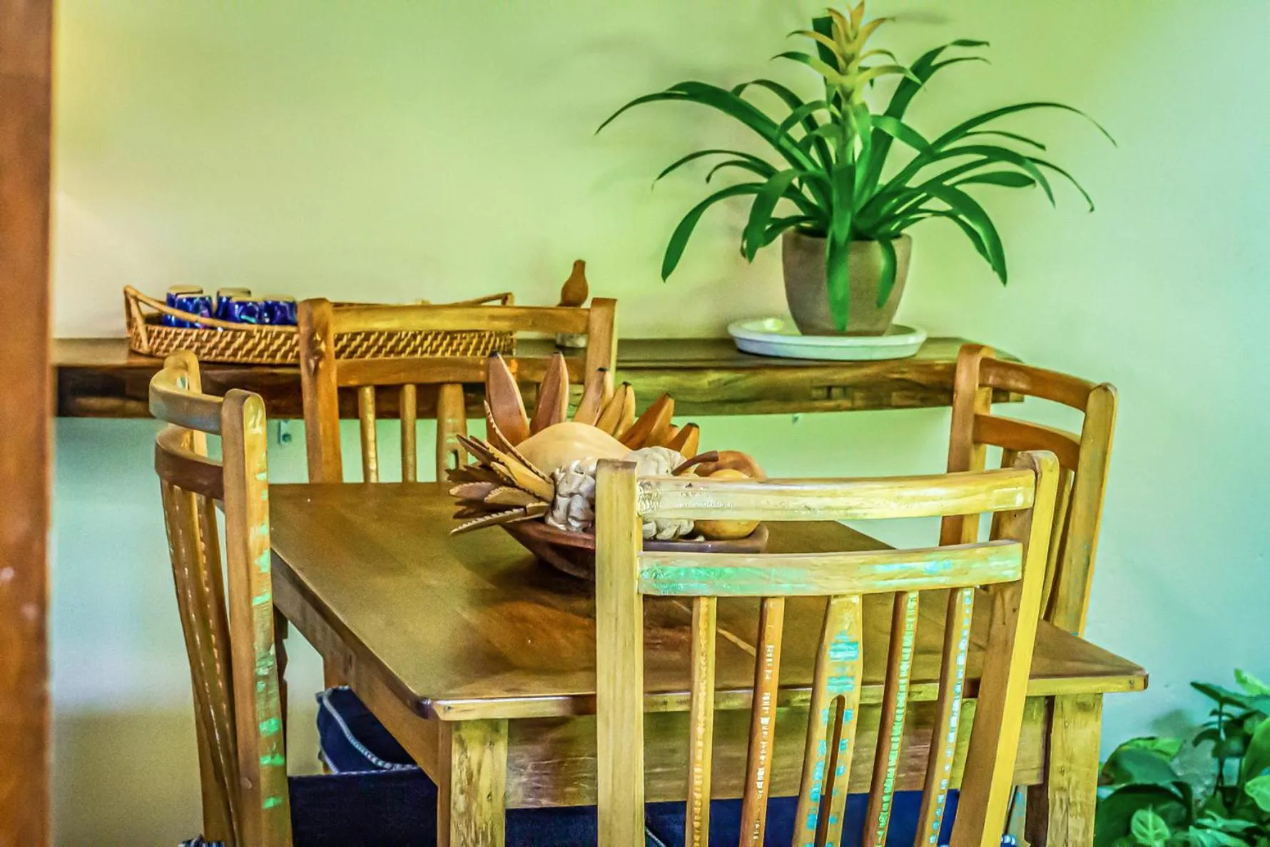 Seating area in Pousada Ipê