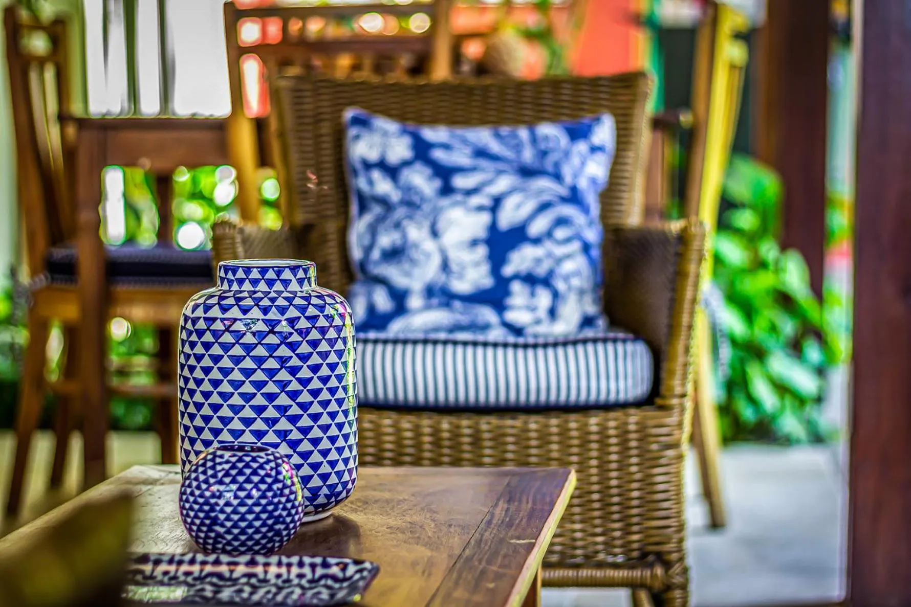 Living room in Pousada Ipê