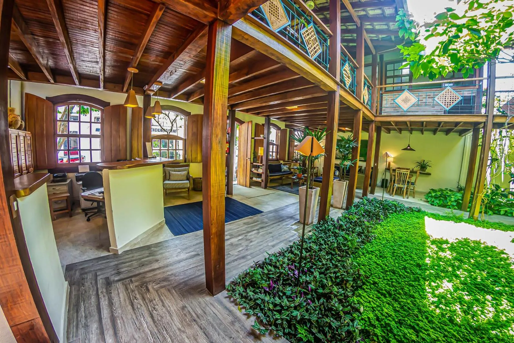 Garden in Pousada Ipê