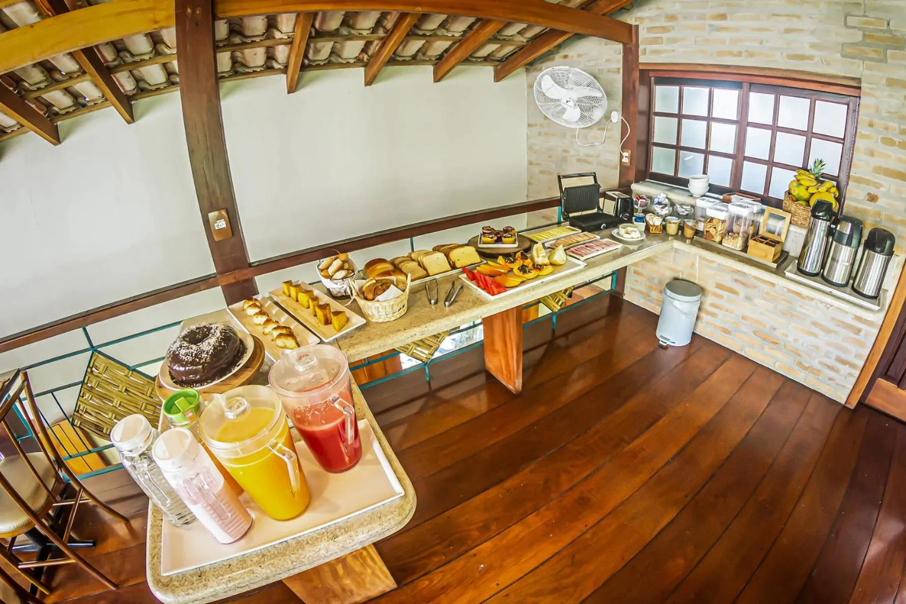 Breakfast in Pousada Ipê