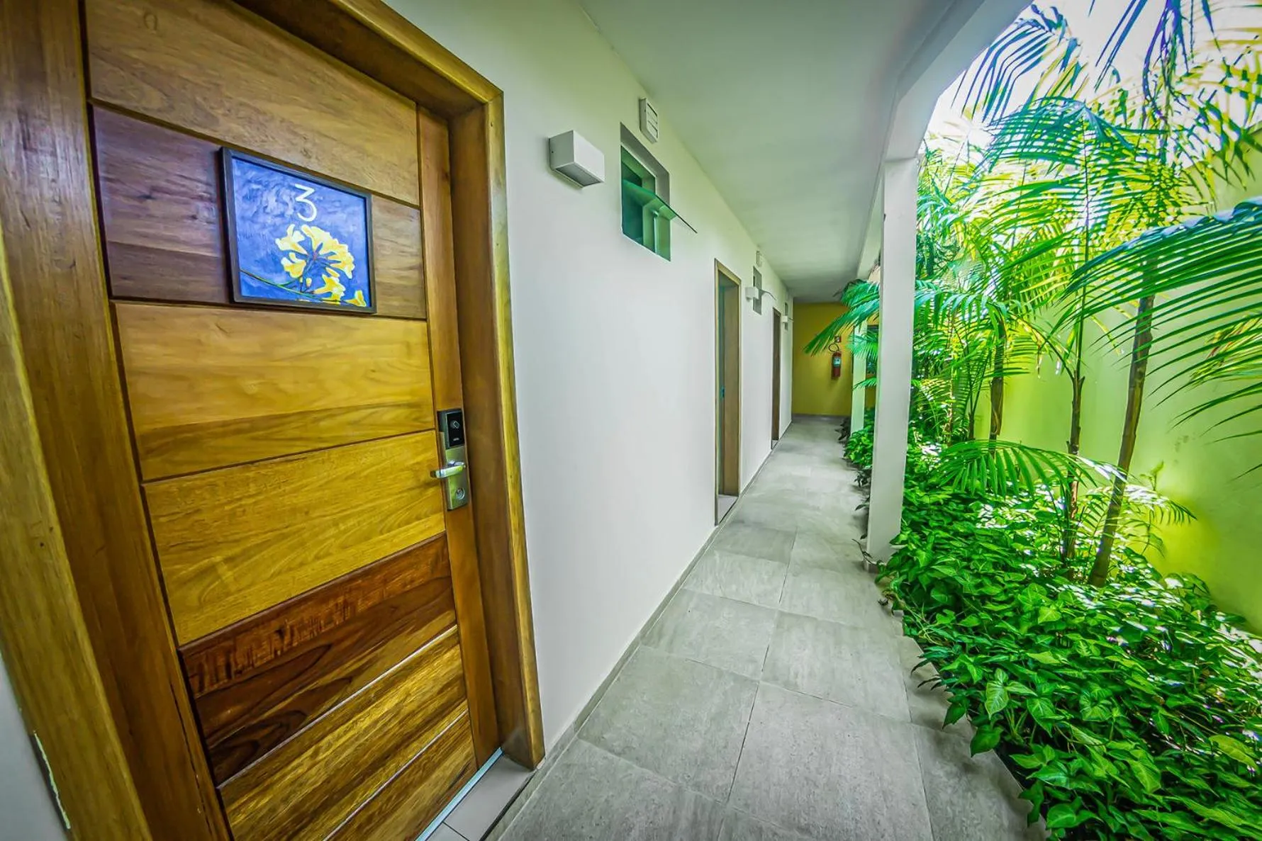 Garden in Pousada Ipê