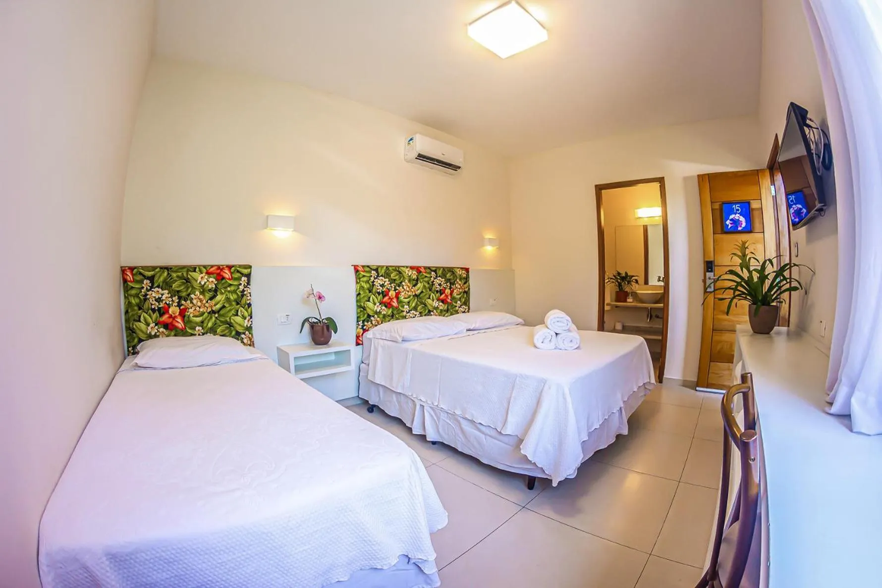 Bedroom, Bed in Pousada Ipê