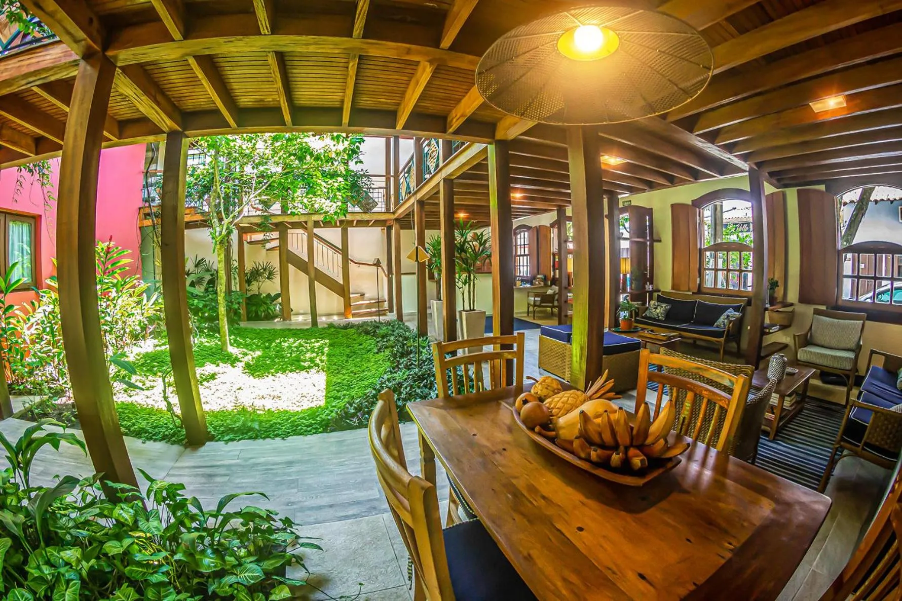 Garden in Pousada Ipê