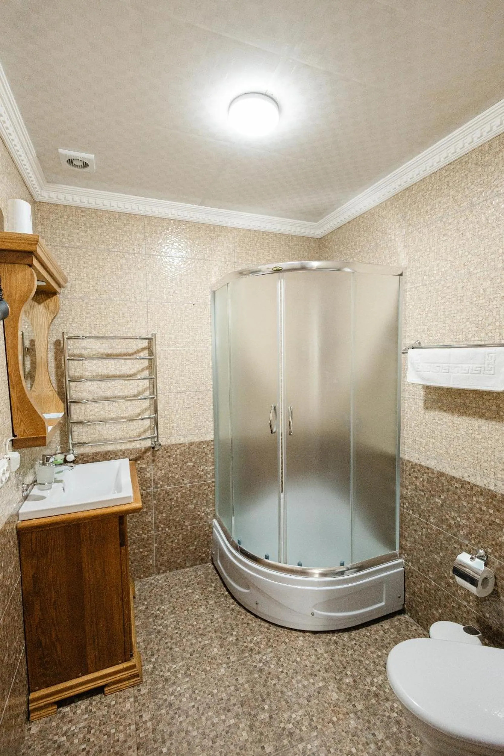 Shower in Zatyshok nad Prutom