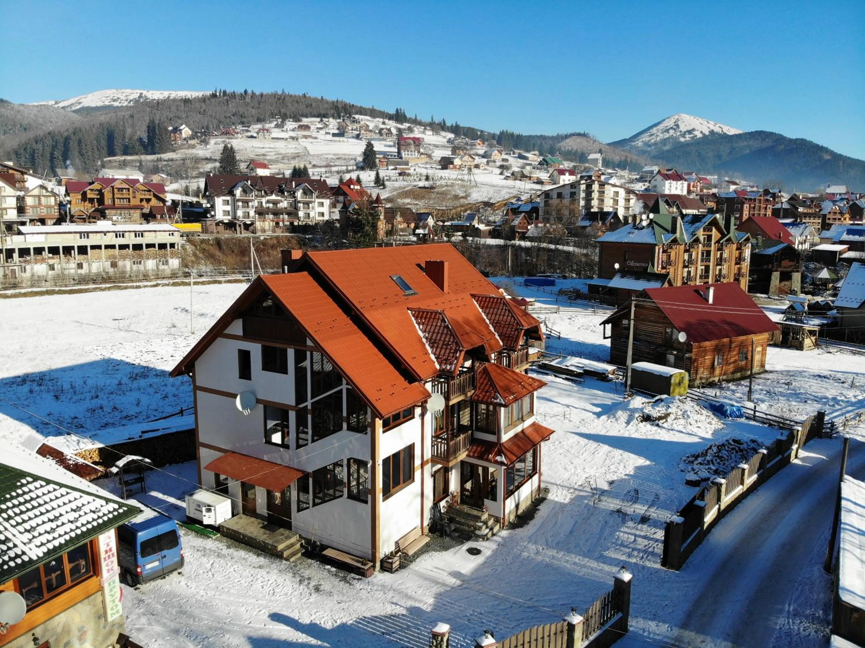 Day in Zatyshok nad Prutom