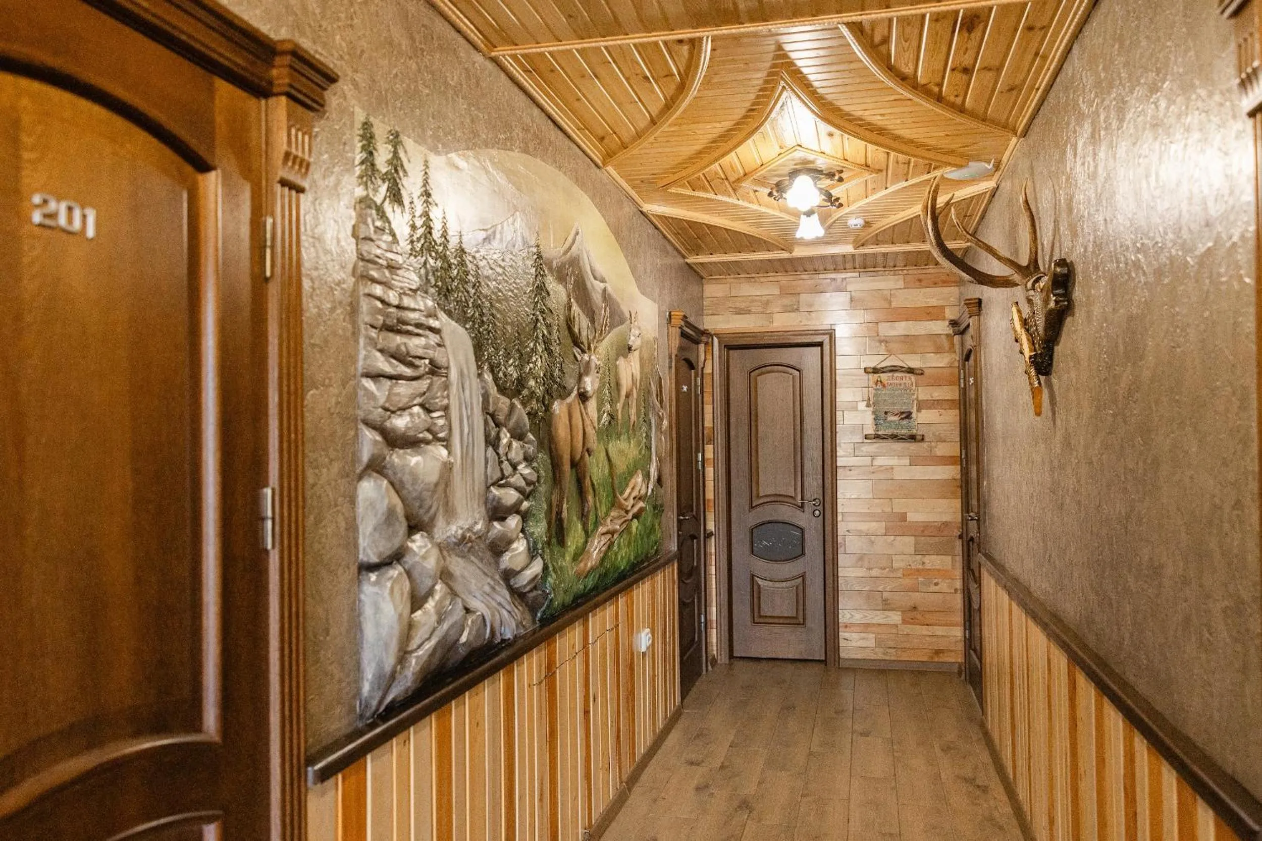 Property building in Zatyshok nad Prutom