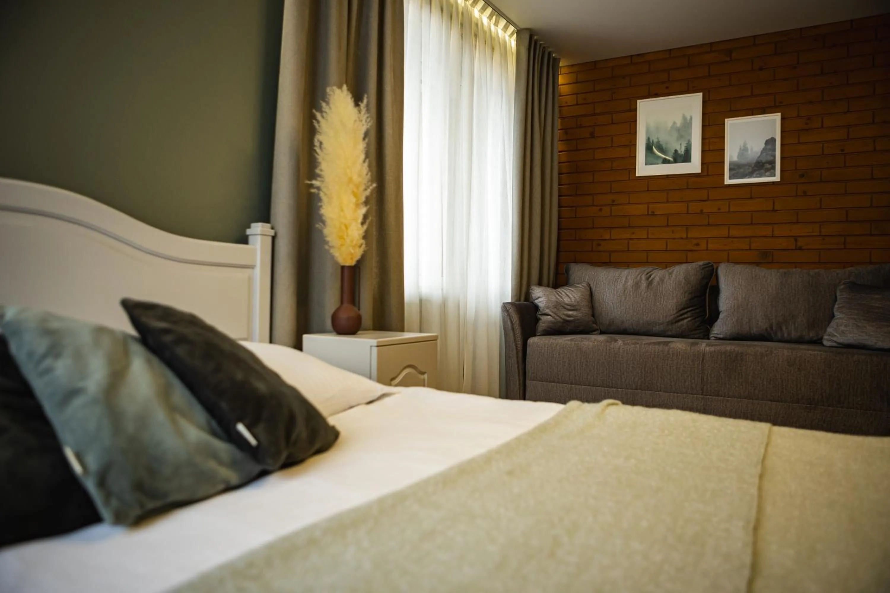 Bed in Zatyshok nad Prutom