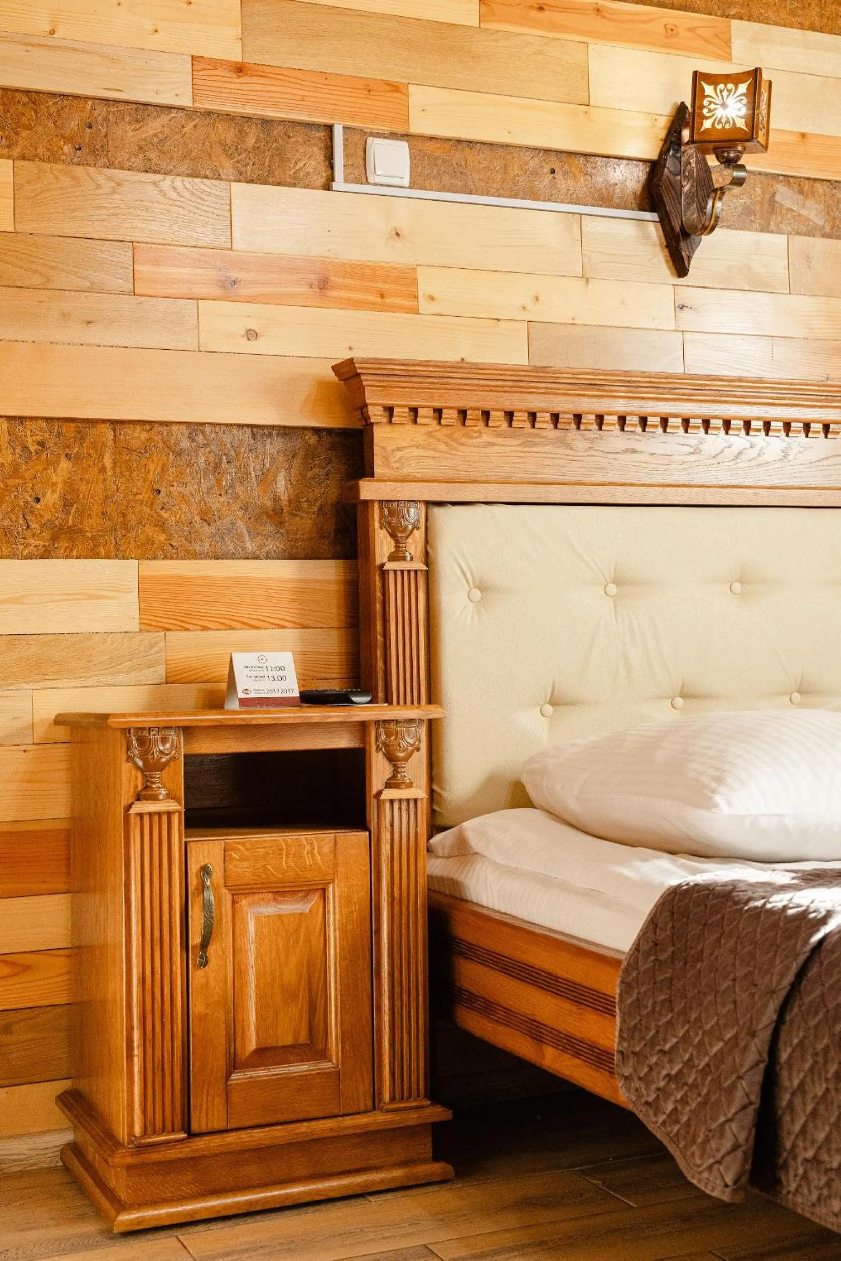 Bed in Zatyshok nad Prutom