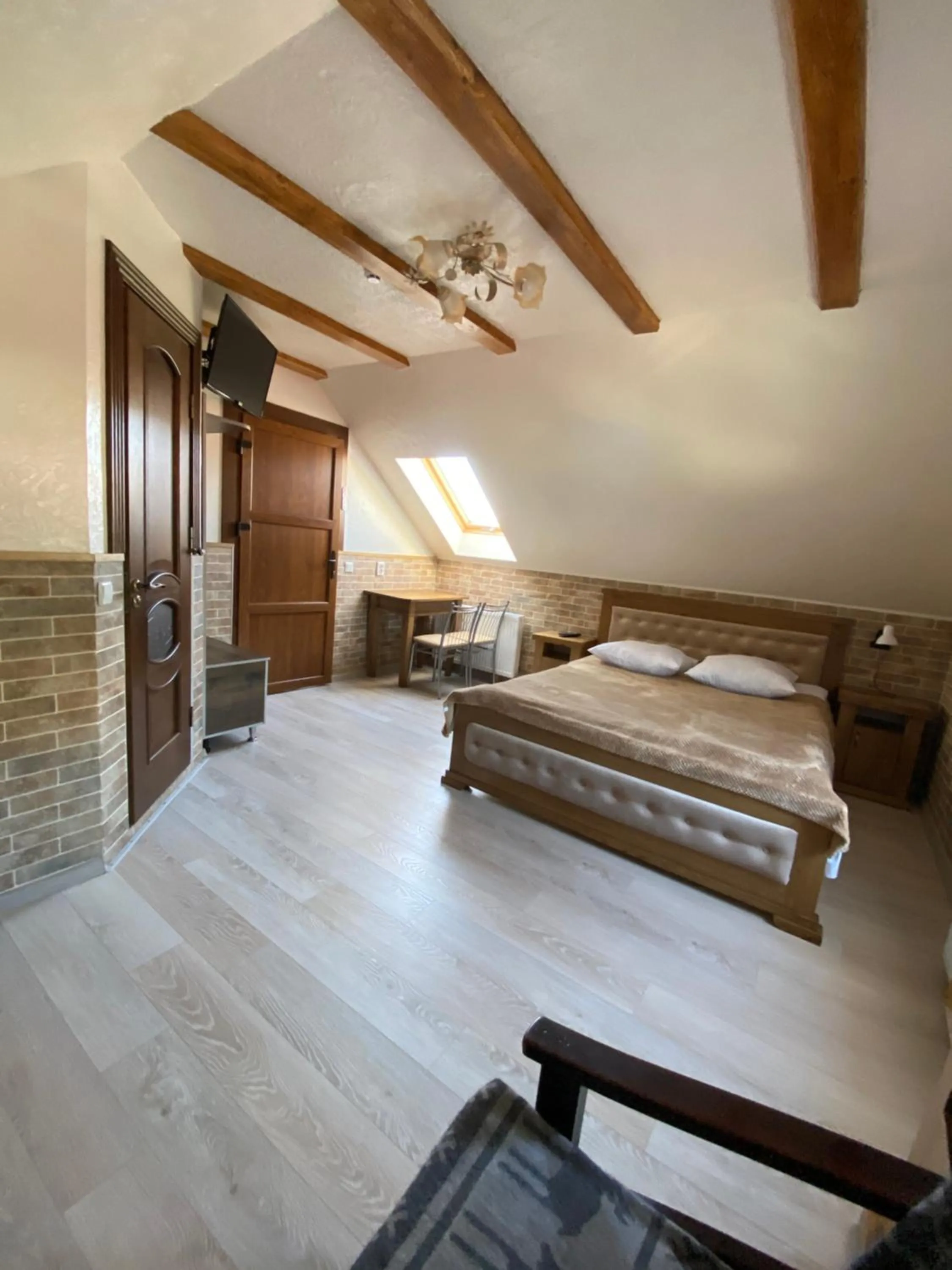 Photo of the whole room, Bed in Zatyshok nad Prutom