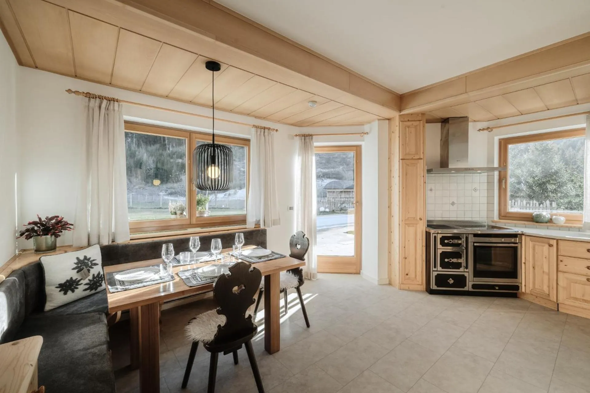 Kitchen or kitchenette in Residence Telemark