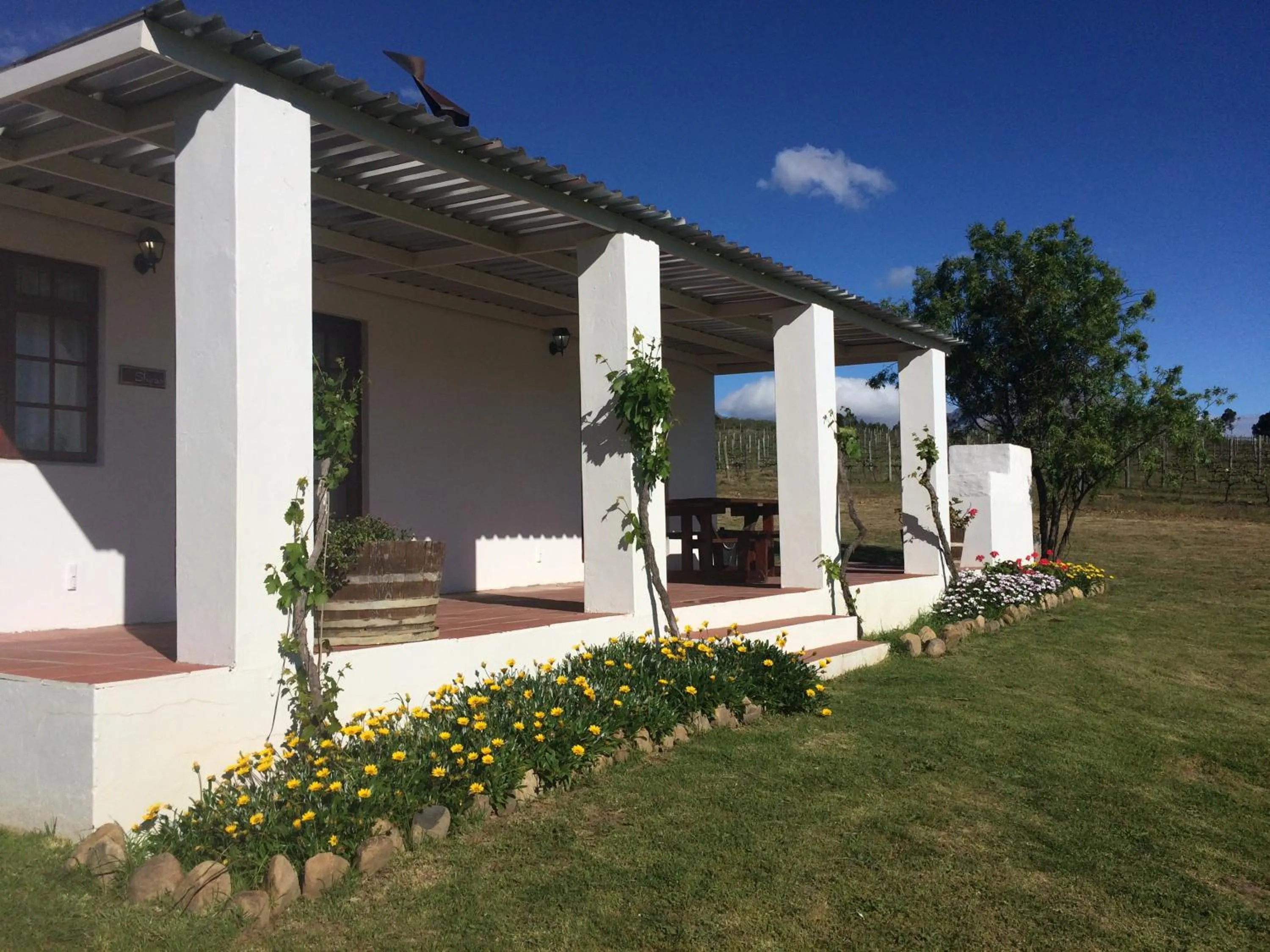 BBQ facilities in Fraaigelegen Farm - Home of ADHARA EVOO