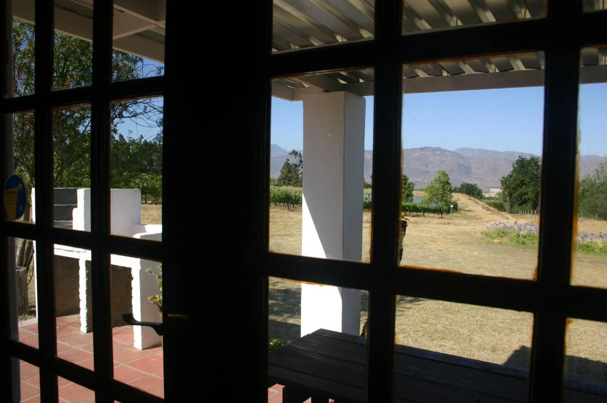 BBQ facilities in Fraaigelegen Farm - Home of ADHARA EVOO