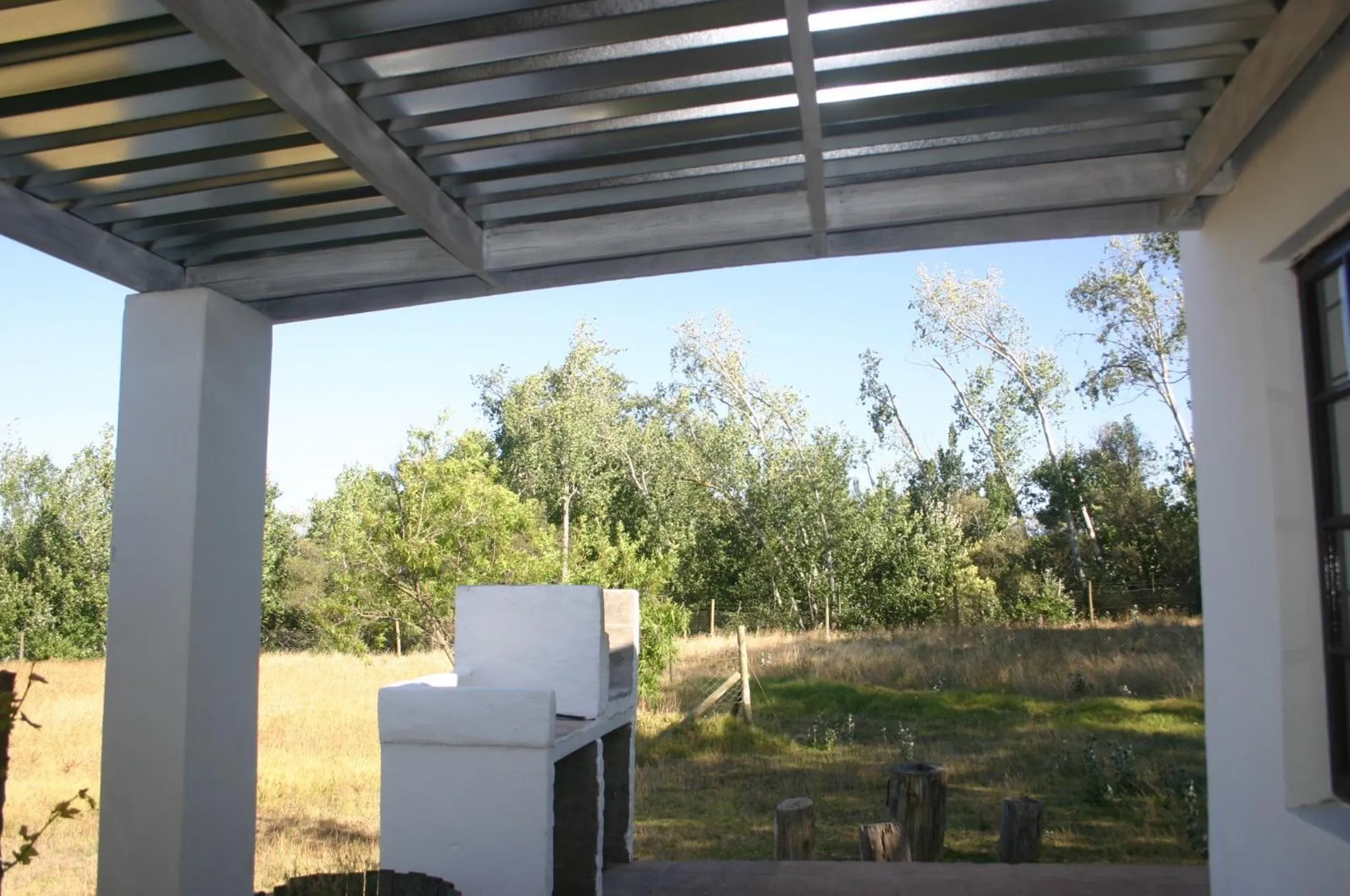 BBQ facilities in Fraaigelegen Farm - Home of ADHARA EVOO