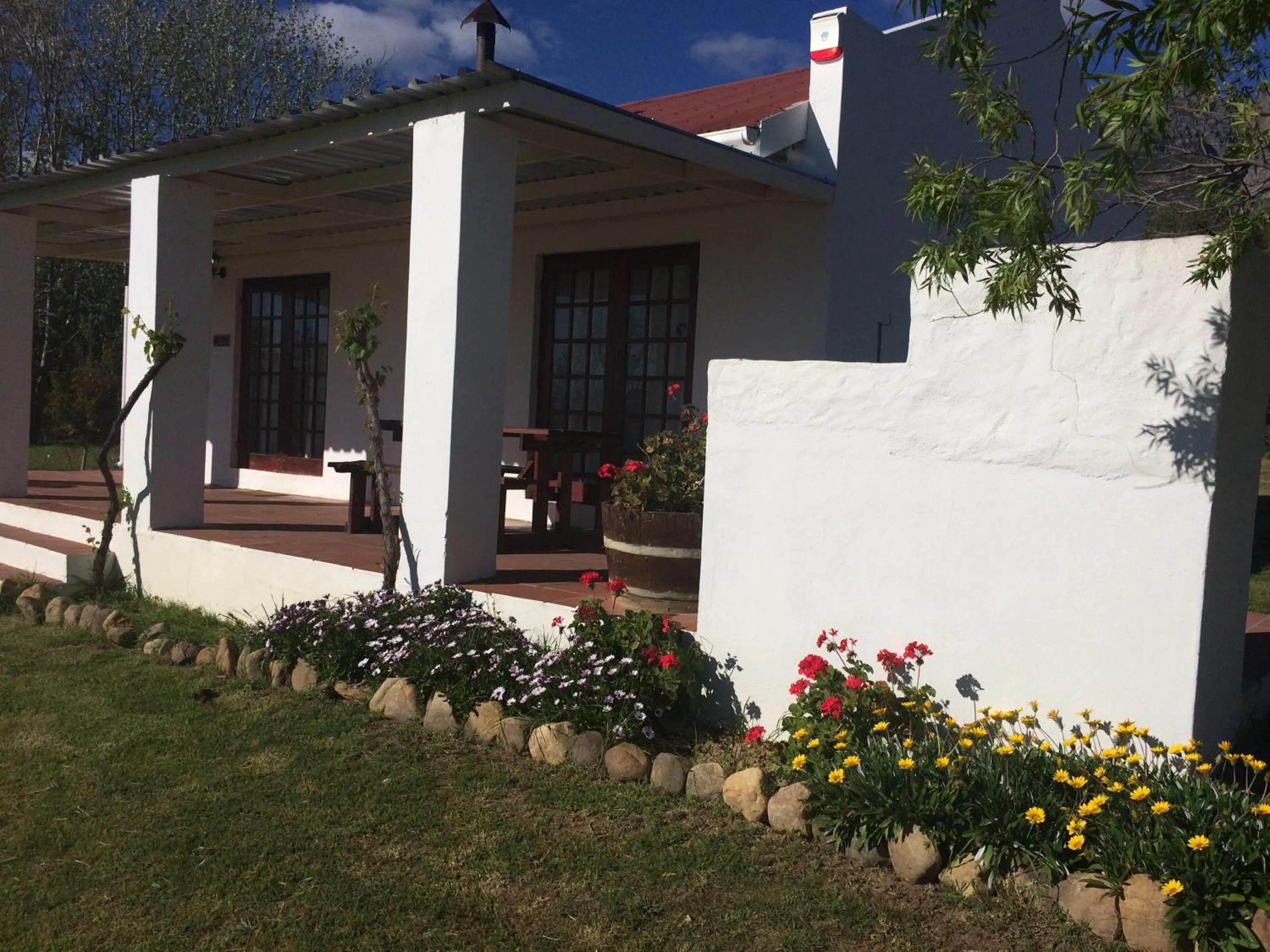 BBQ facilities in Fraaigelegen Farm - Home of ADHARA EVOO
