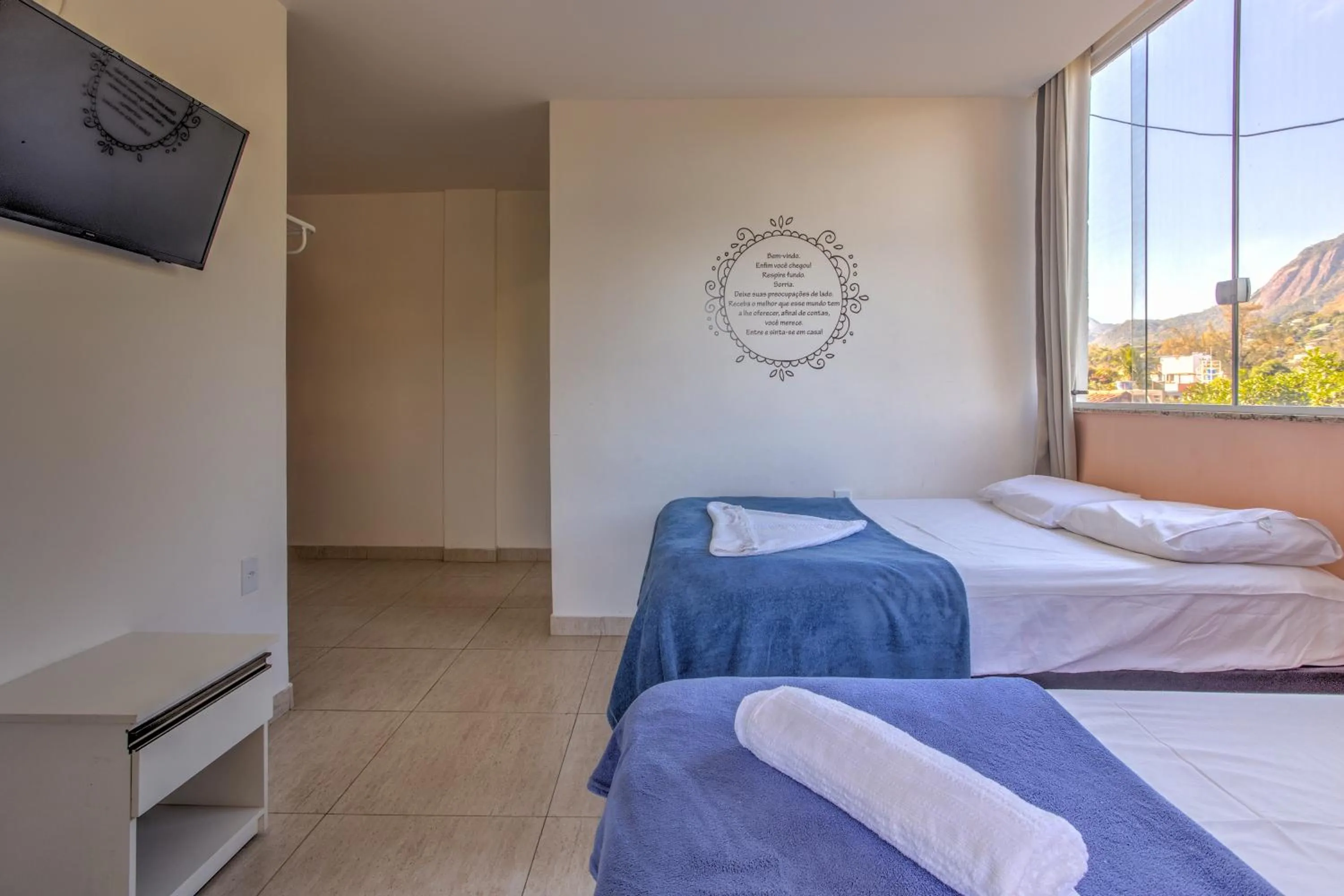 Bed in Pousada Recanto Barra da Tijuca