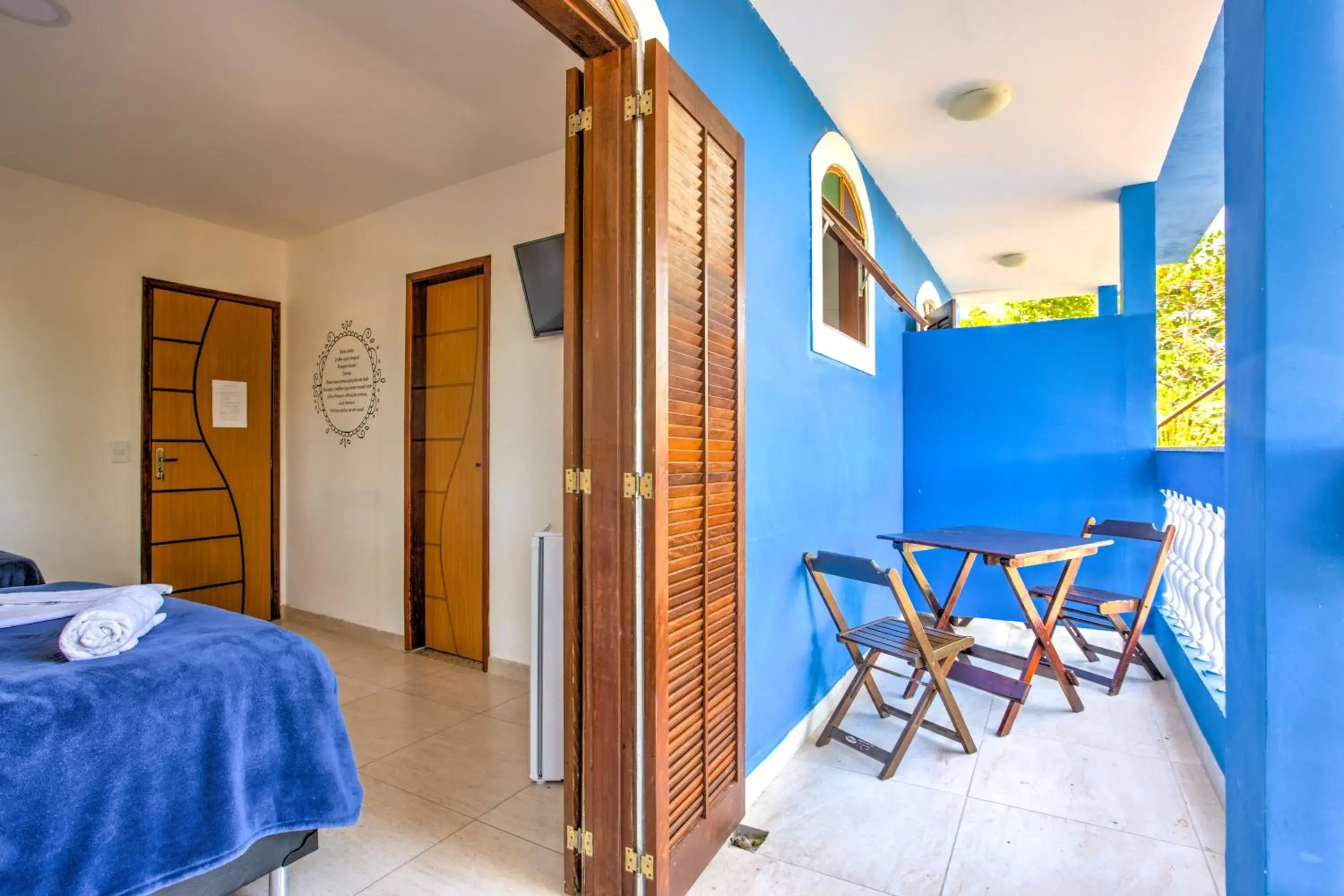 Quadruple Room with Balcony in Pousada Recanto Barra da Tijuca Quadruple Room with Balcony in Pousada Recanto Barra da Tijuca