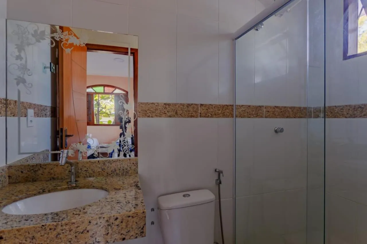 Bathroom in Pousada Recanto Barra da Tijuca