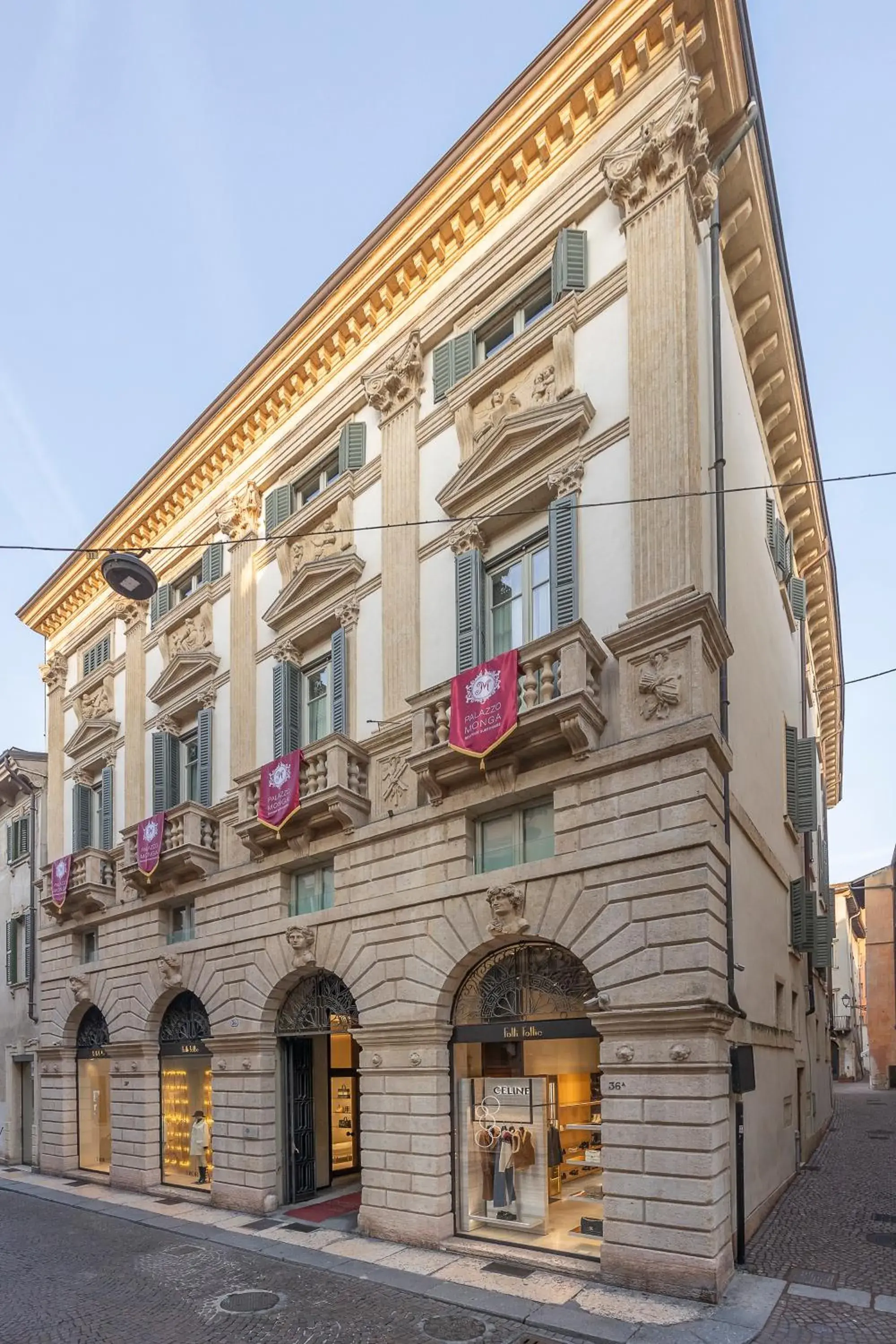 Property building in Palazzo Monga Boutique Guesthouse Property building in Palazzo Monga Boutique Guesthouse