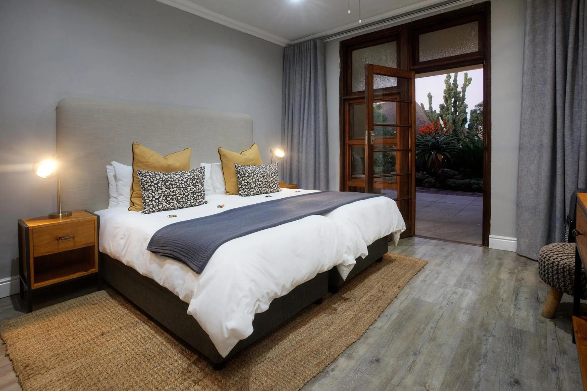 Bed in Addo Elephant Safari Lodge - Bellevue Forest Reserve