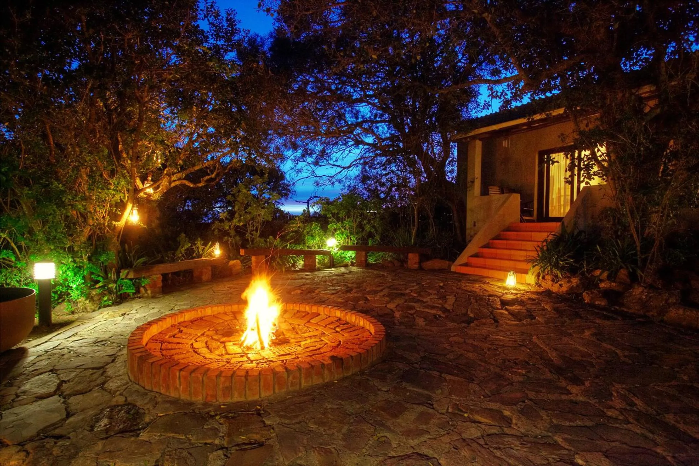 Facade/entrance in Addo Elephant Safari Lodge - Bellevue Forest Reserve