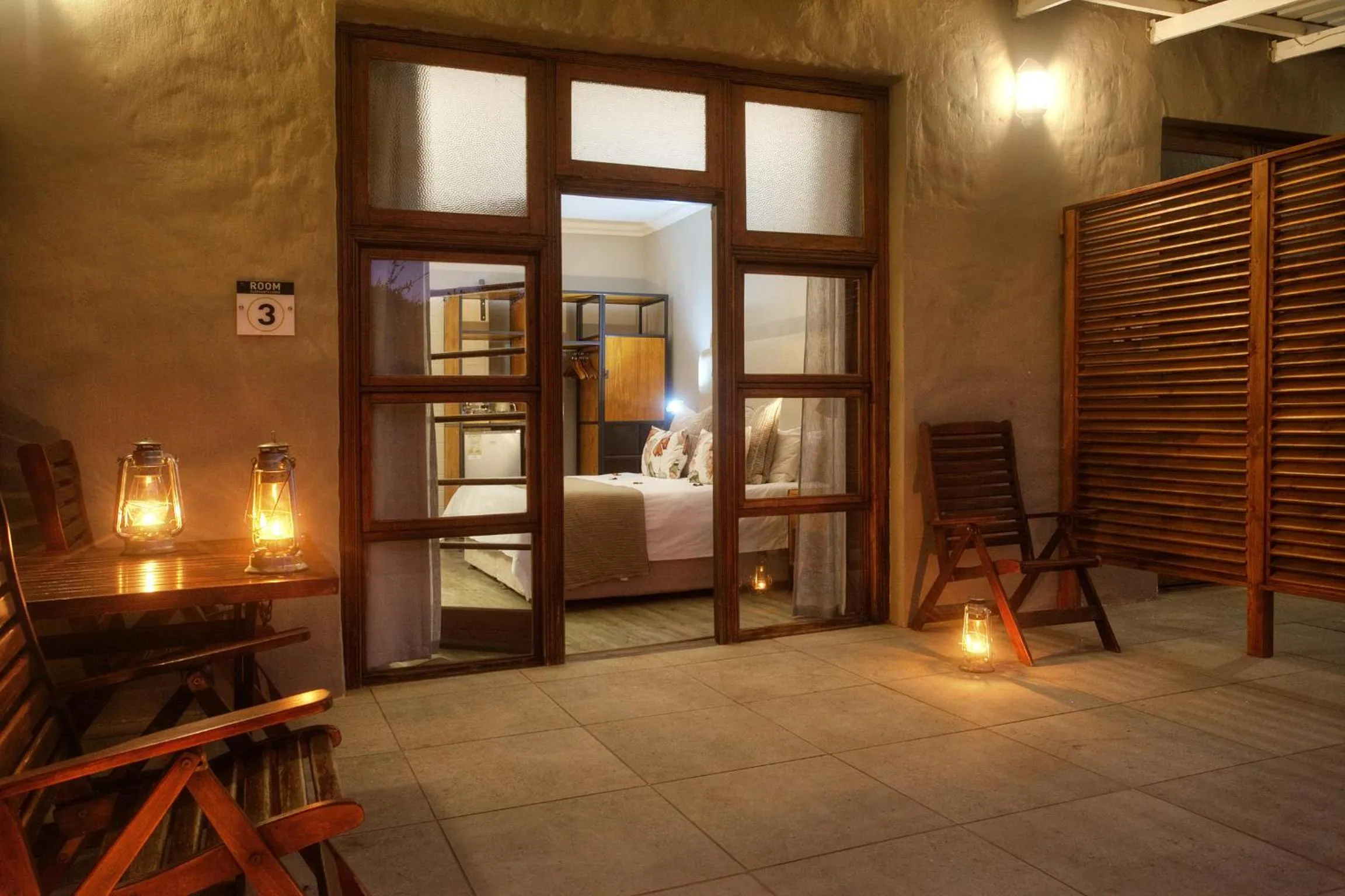 View (from property/room), Bed in Addo Elephant Safari Lodge - Bellevue Forest Reserve