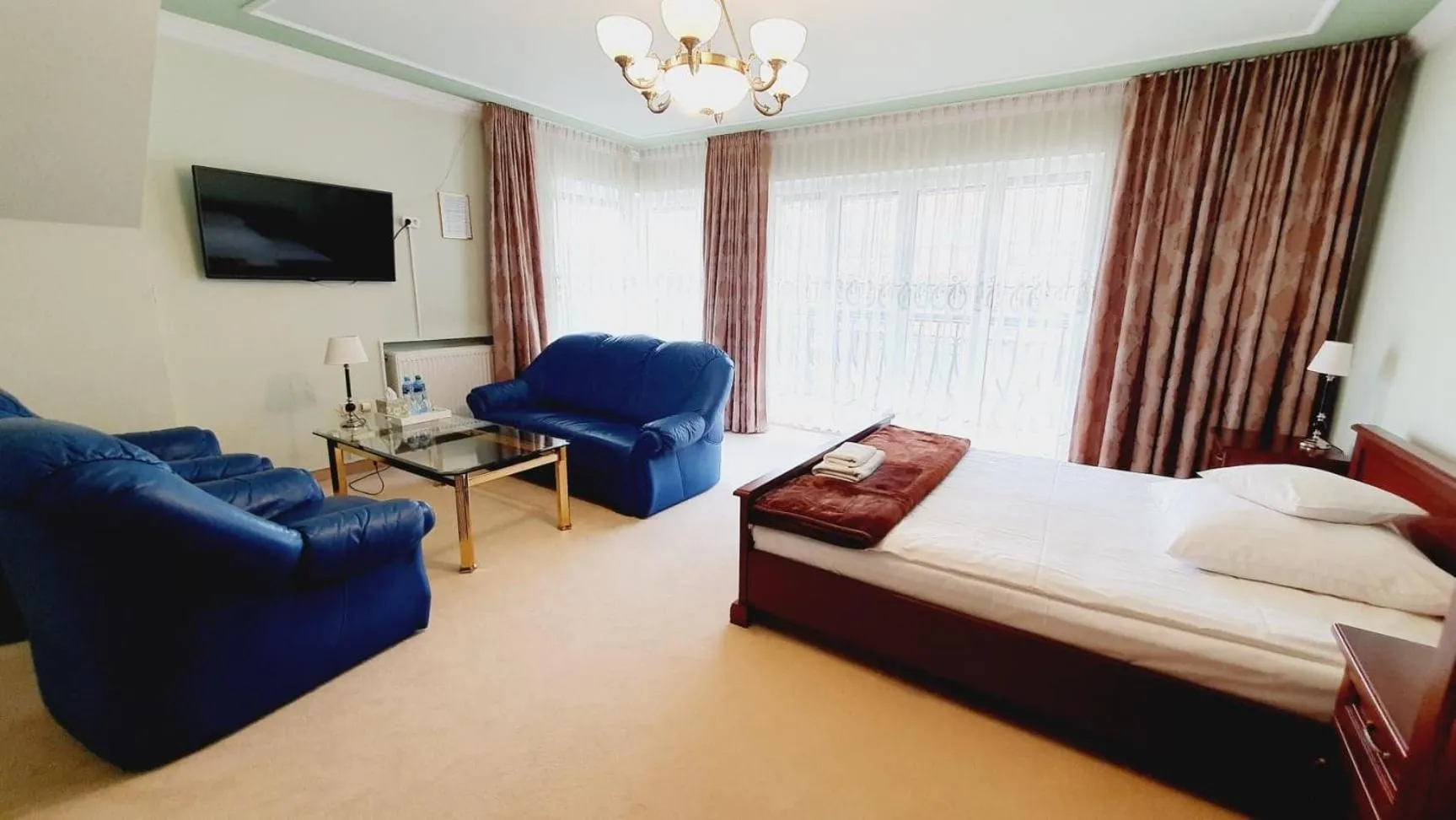 Balcony/Terrace, Bed in BTHouse, Pokoje Gościnne