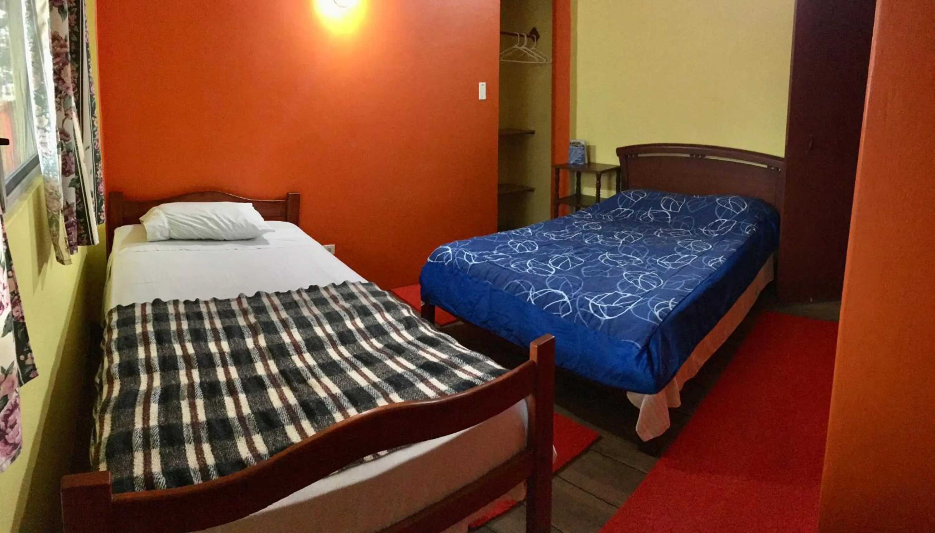 Bed in Hostal Surf Olón