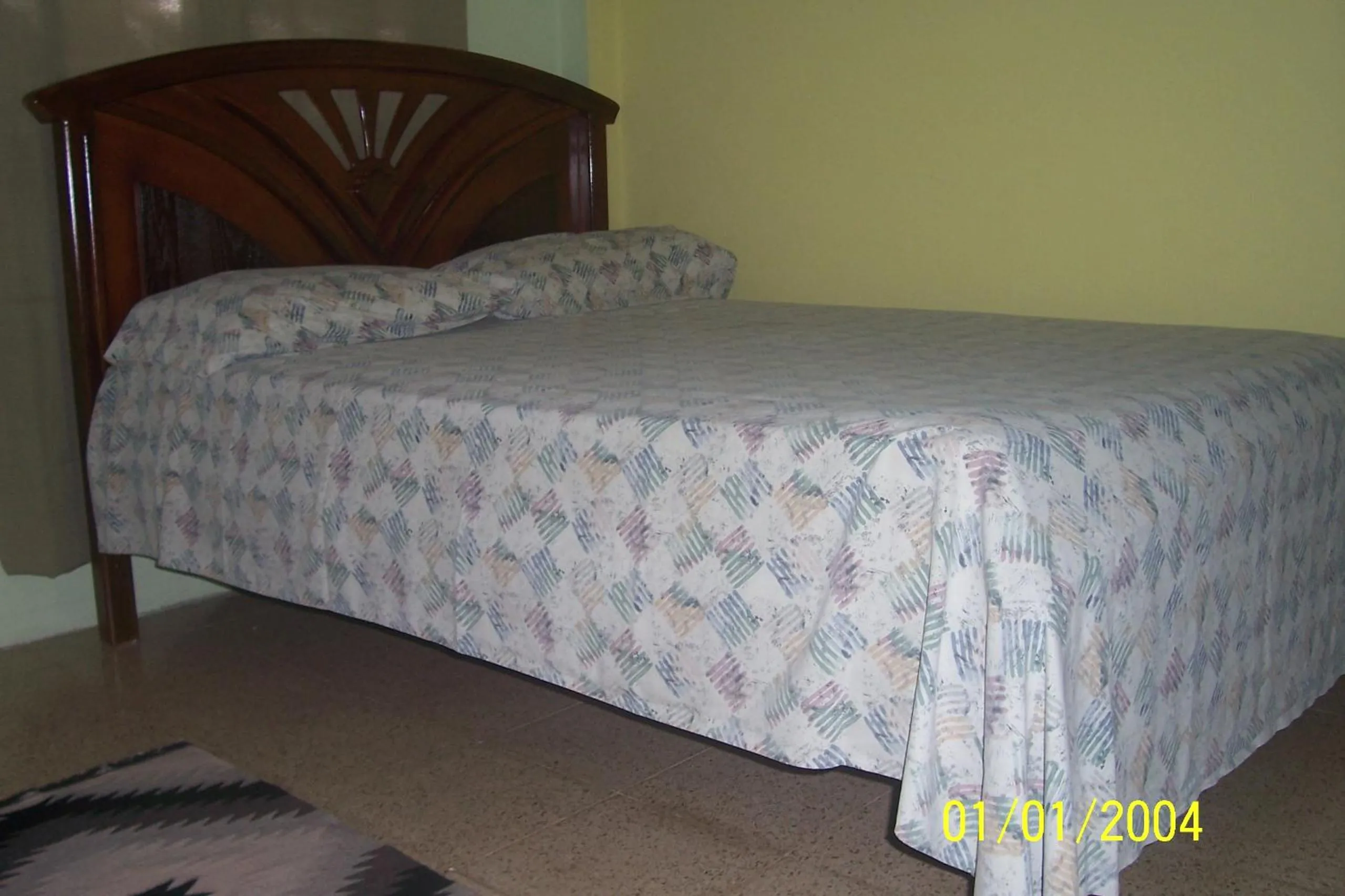 Bed in Hostal Surf Olón