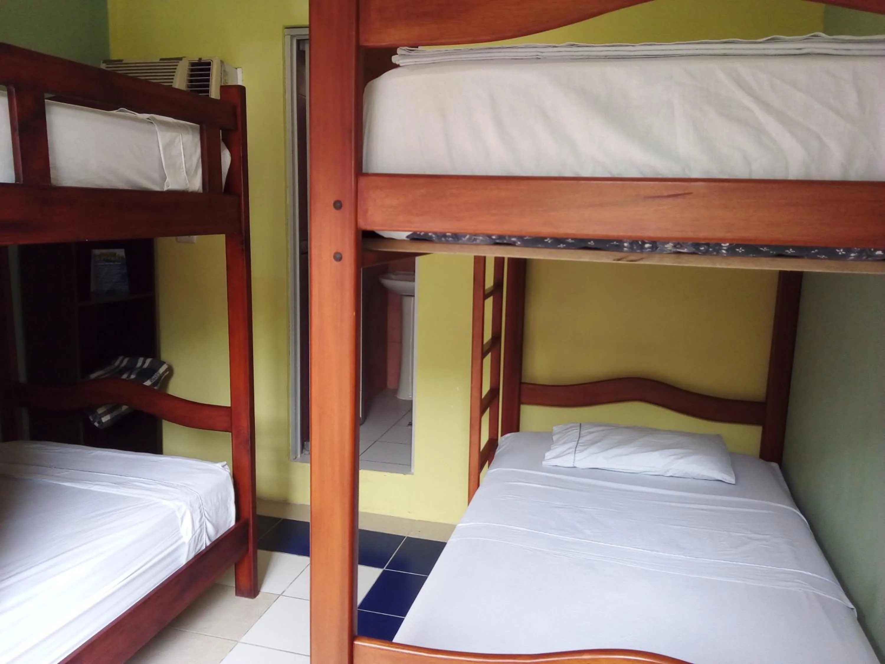 Bed in Hostal Surf Olón