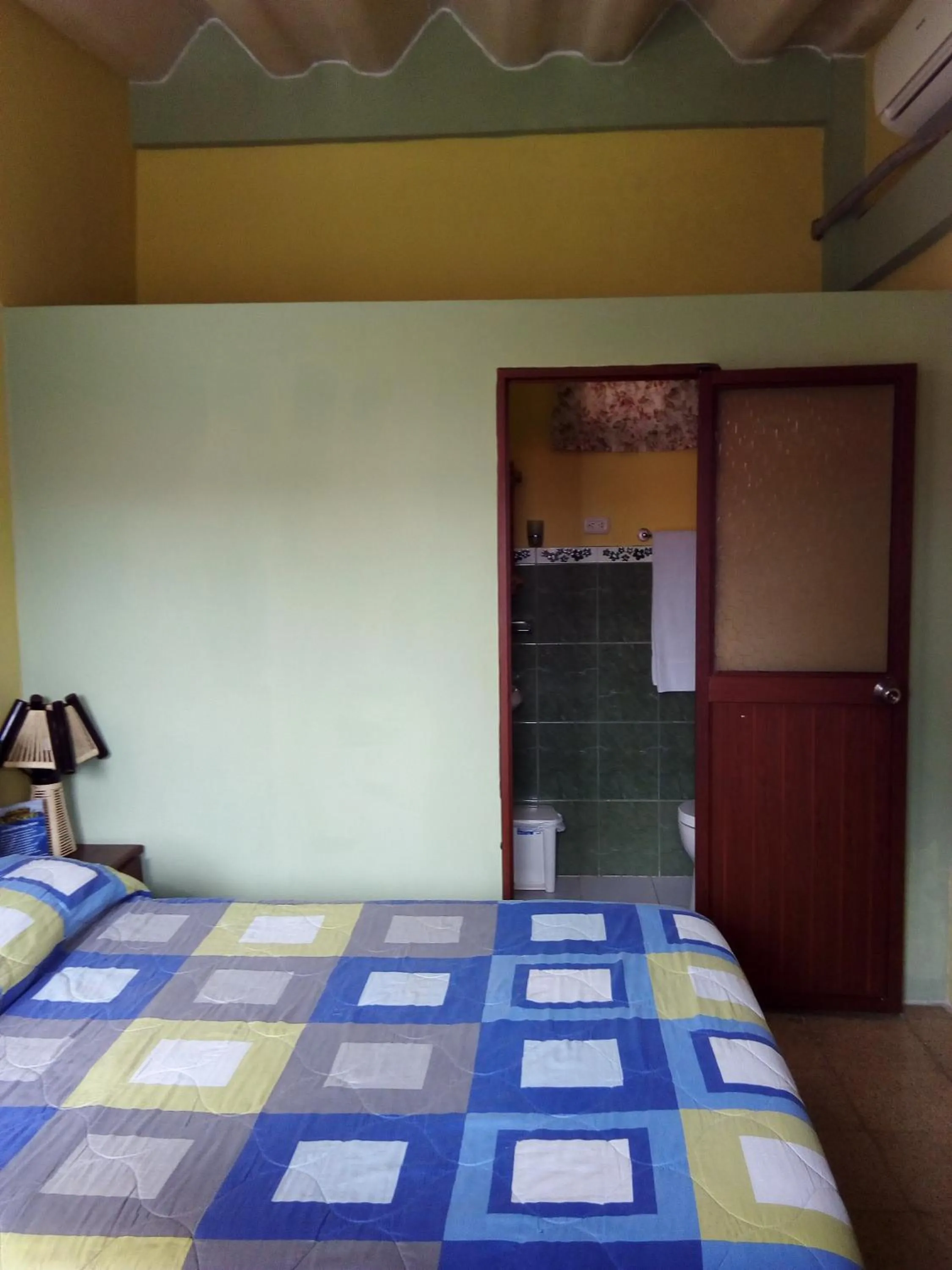 Bed in Hostal Surf Olón