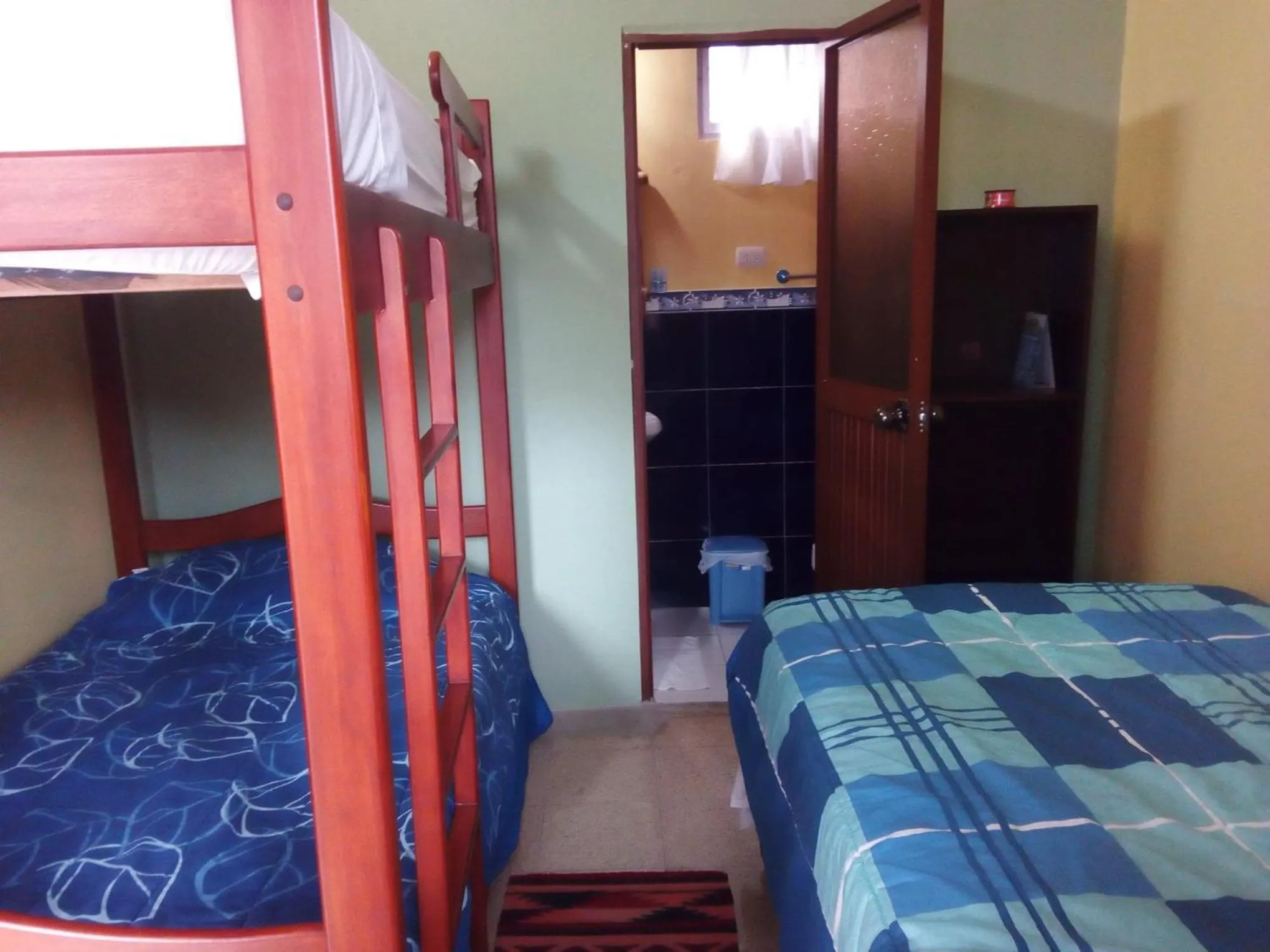 Bed in Hostal Surf Olón