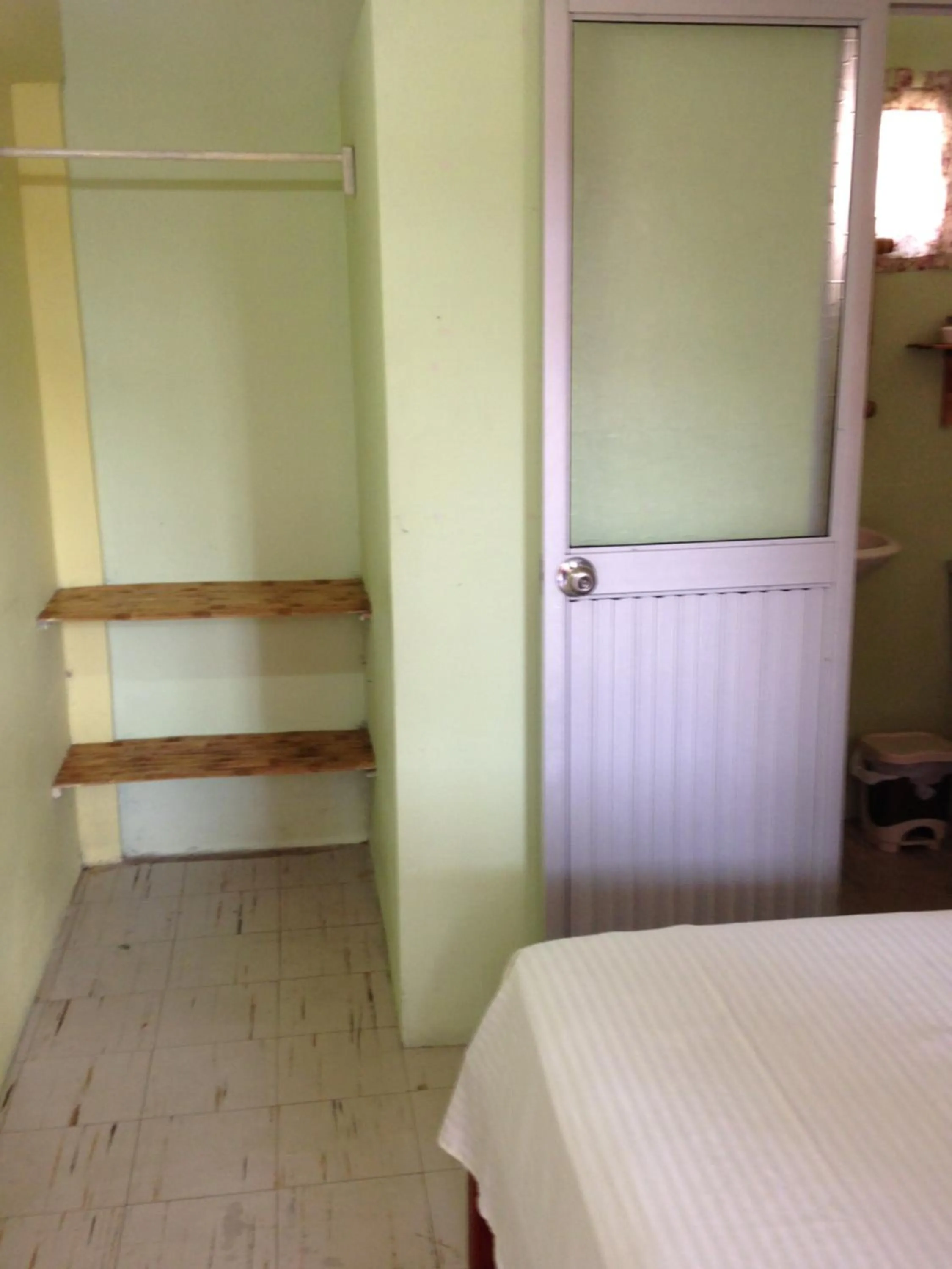 Bed in Hostal Surf Olón