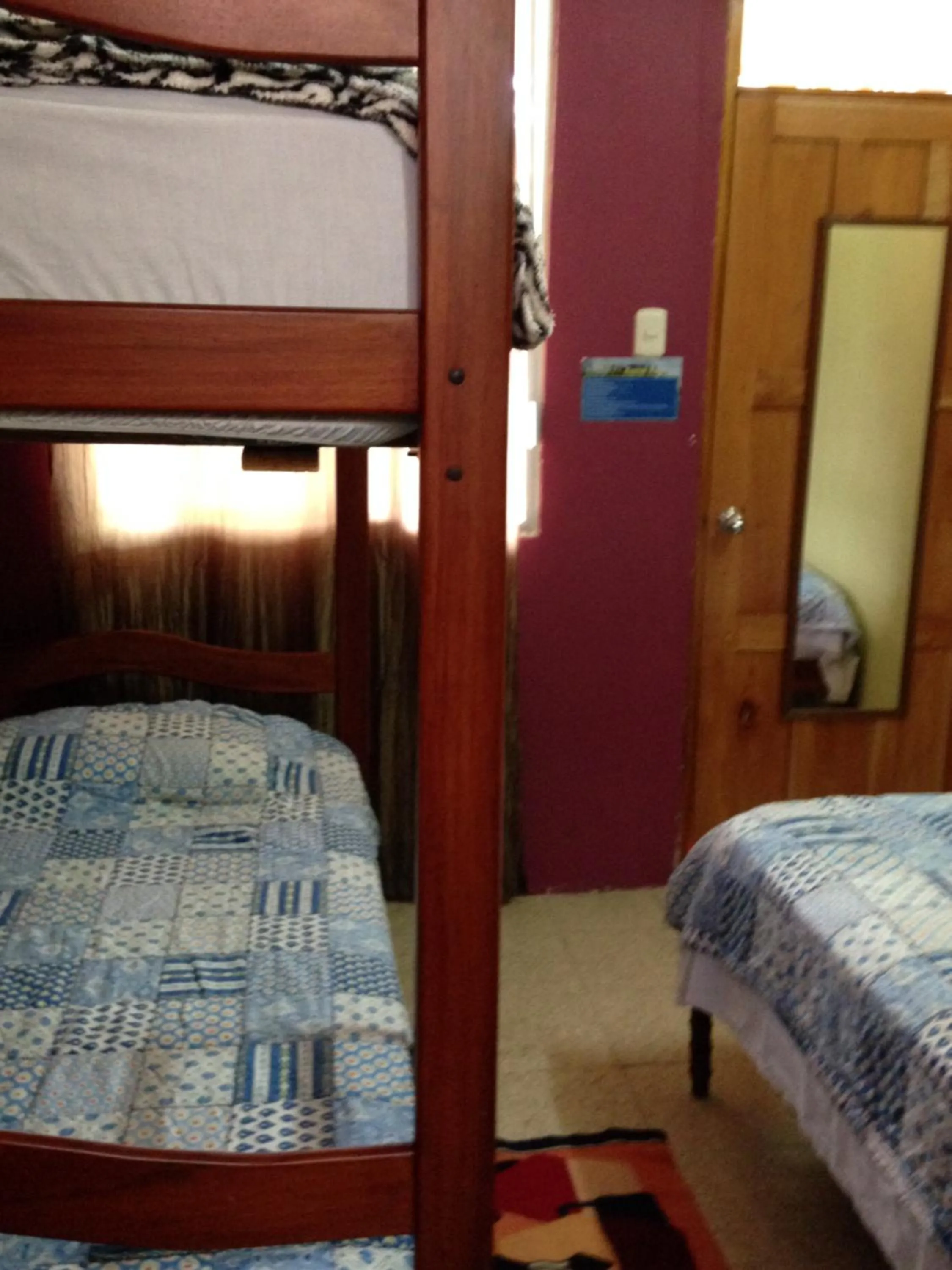 Bed in Hostal Surf Olón