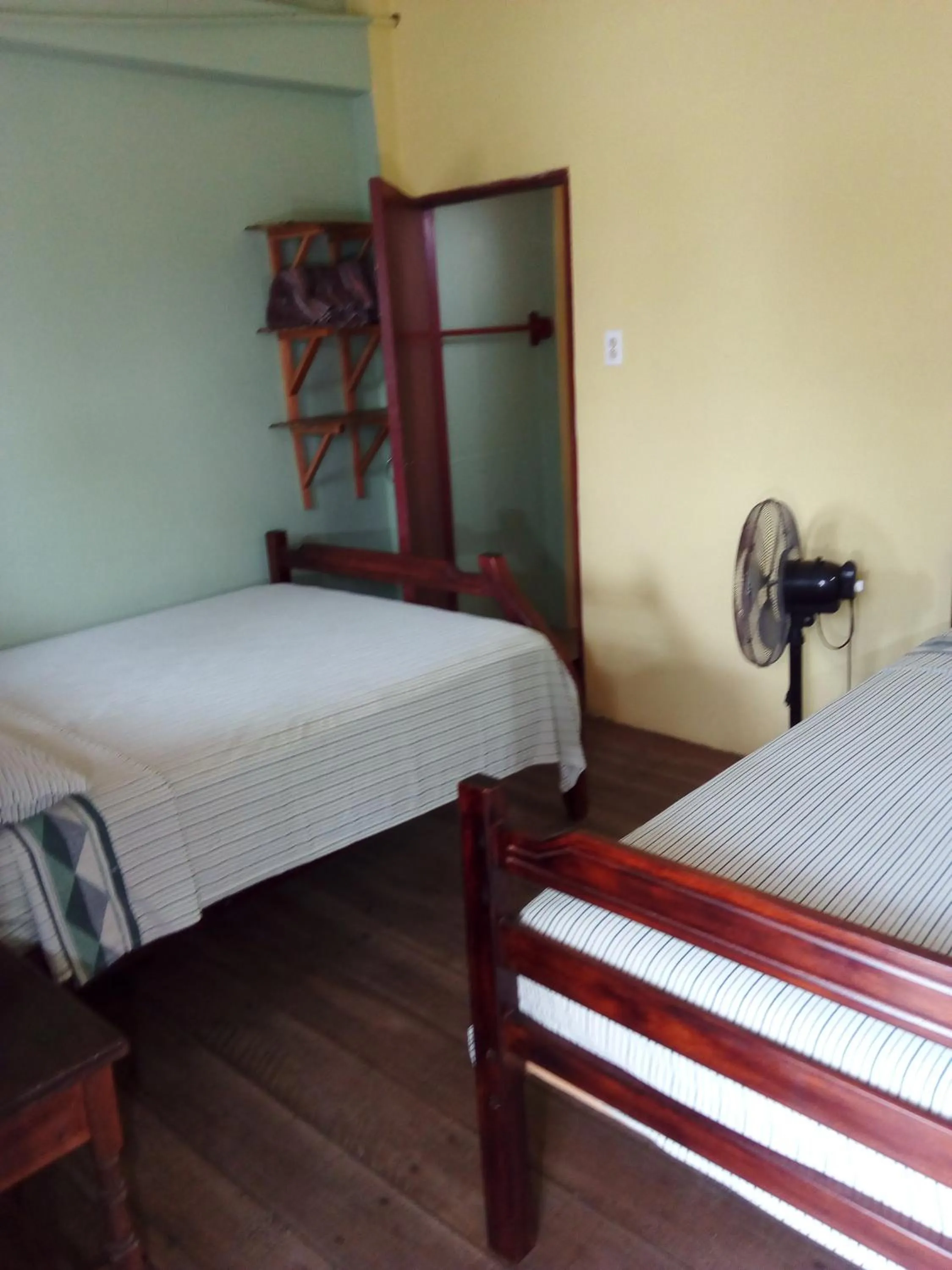 Bed in Hostal Surf Olón