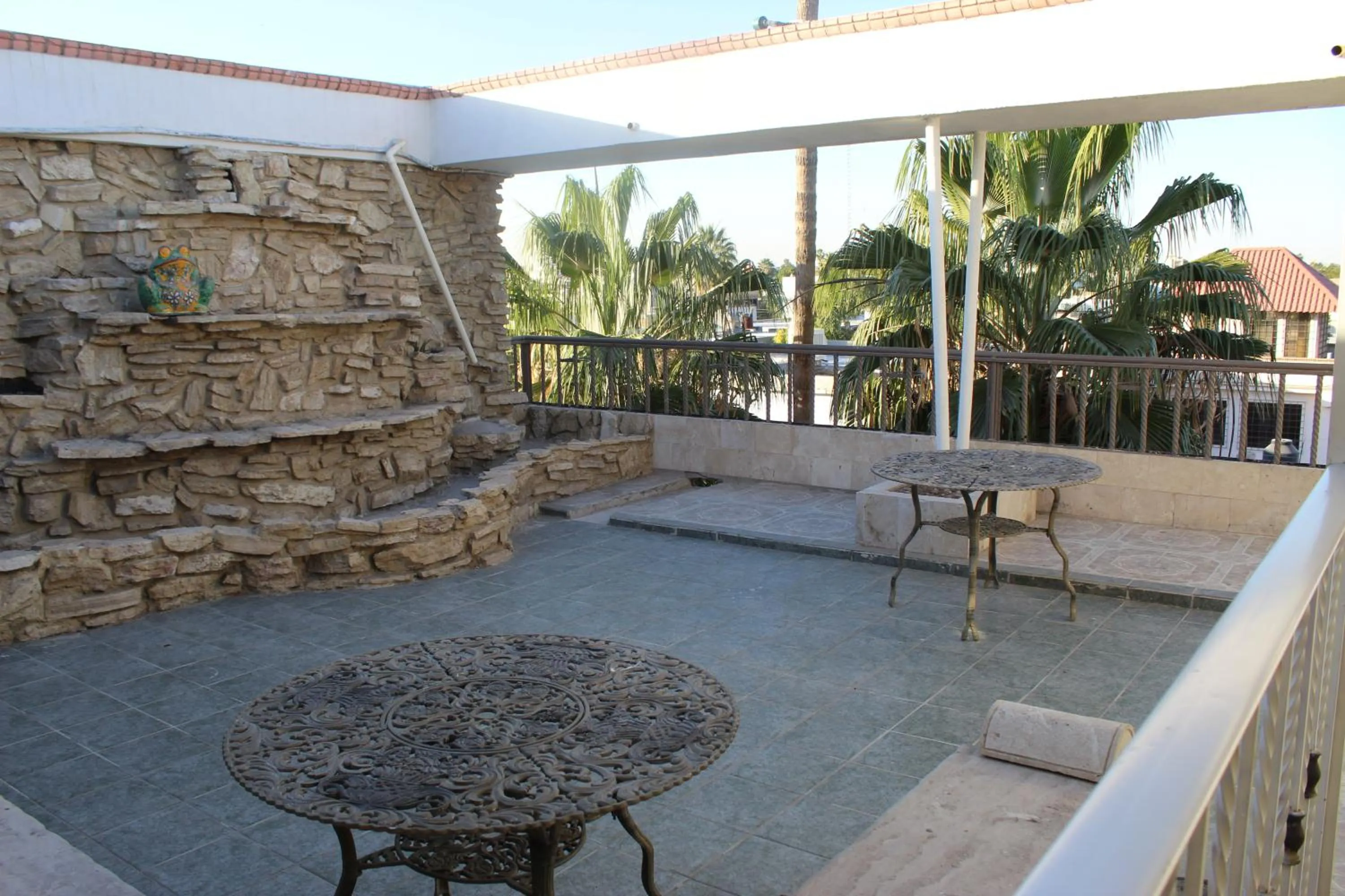 Balcony/Terrace in Bed Bed Hotel Abasolo