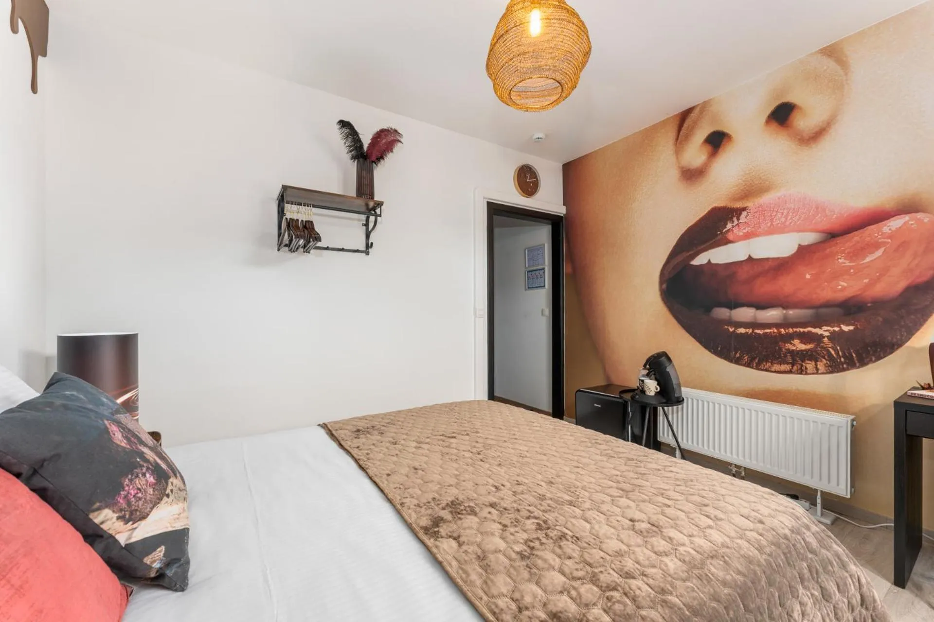 Photo of the whole room, Bed in The Chocolate Suites