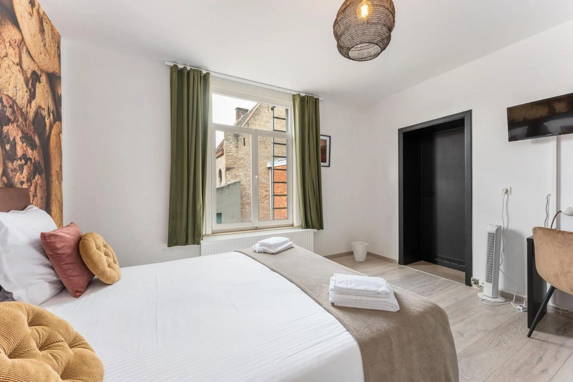 Bed in The Chocolate Suites